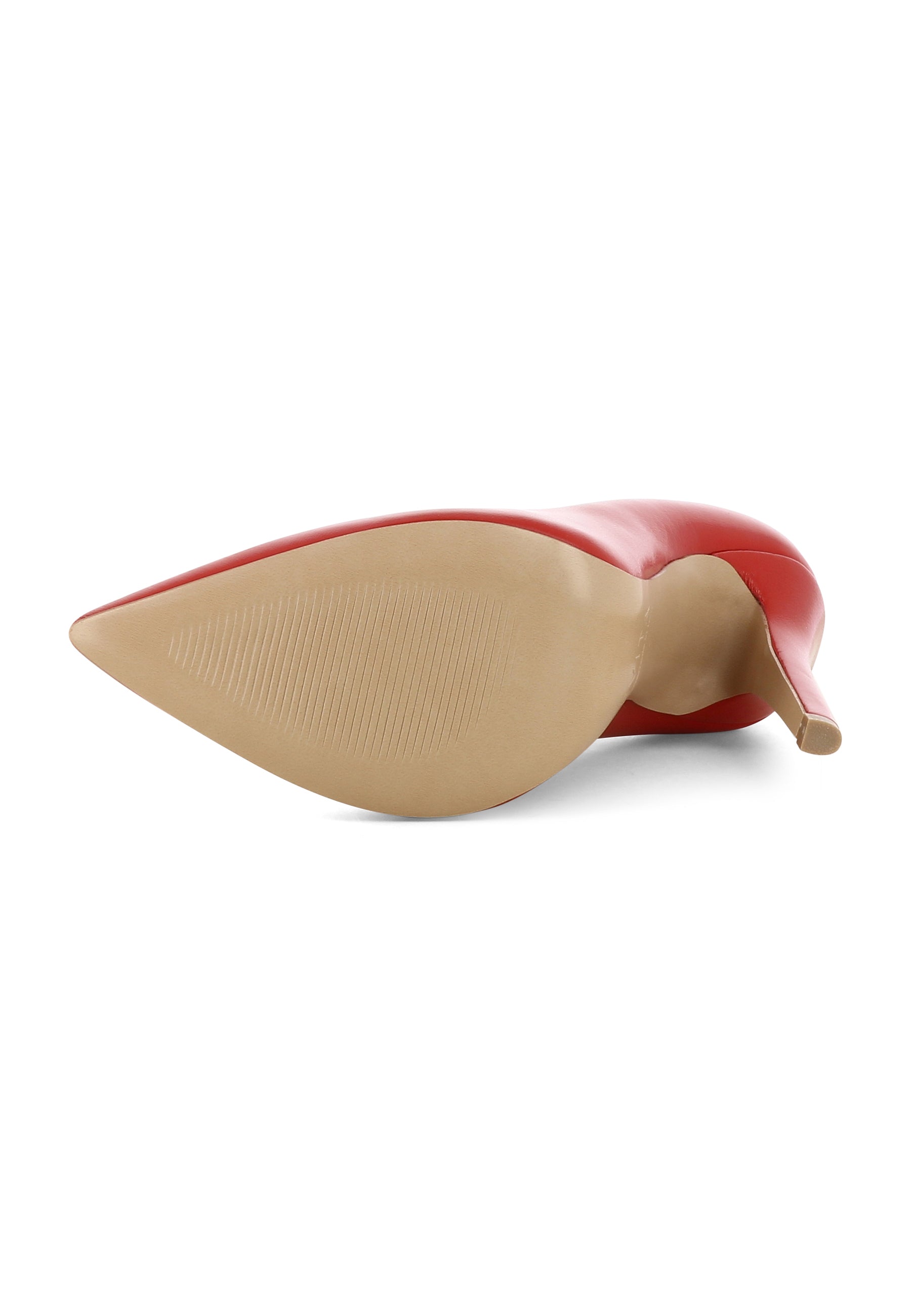 LISA Damen Pumps  -  Glanzleder Rot