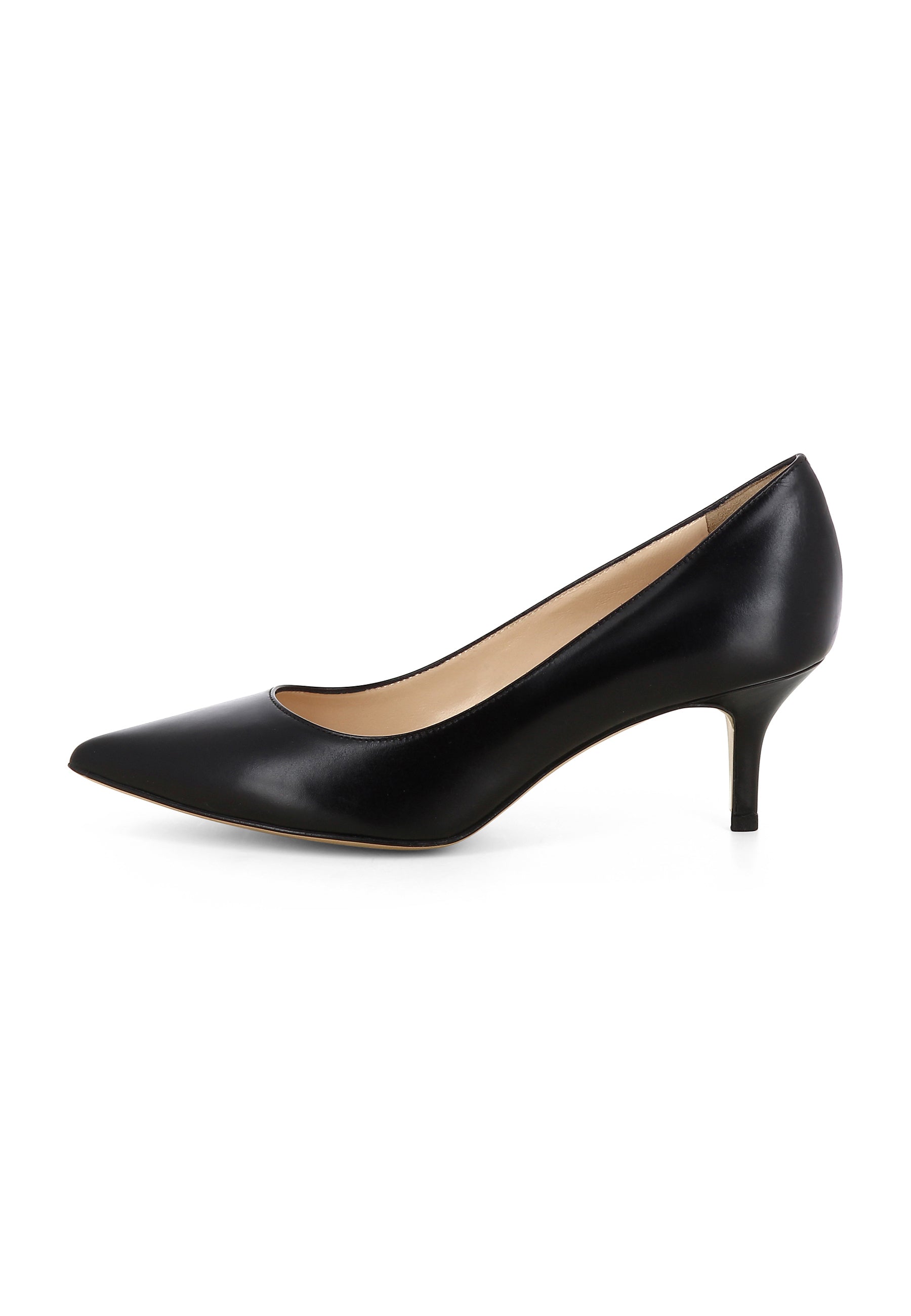 GIULIA Damen Pumps  -  Glattleder schwarz