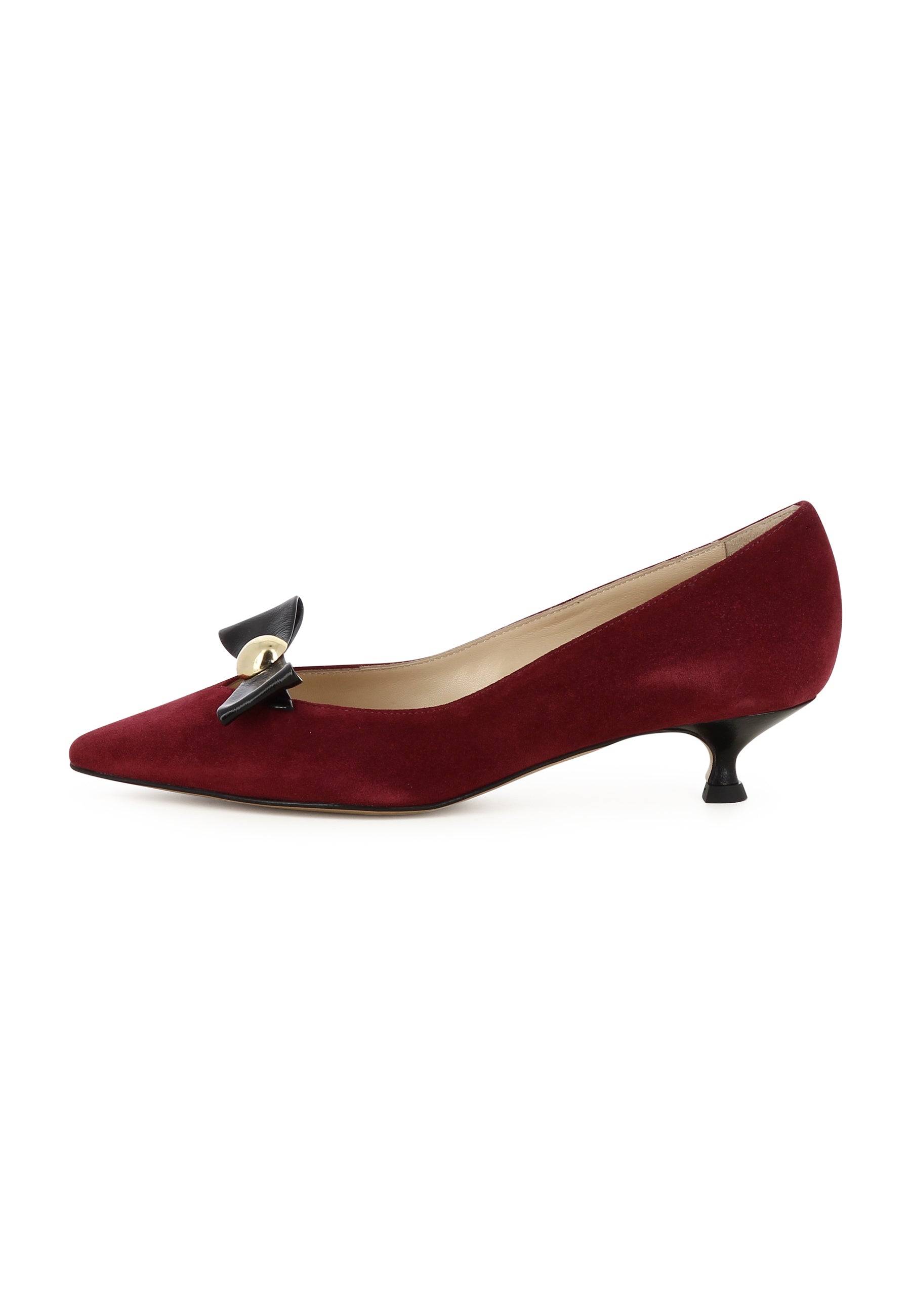 GIORGIA Damen Pumps  -  Rauleder Bordeaux