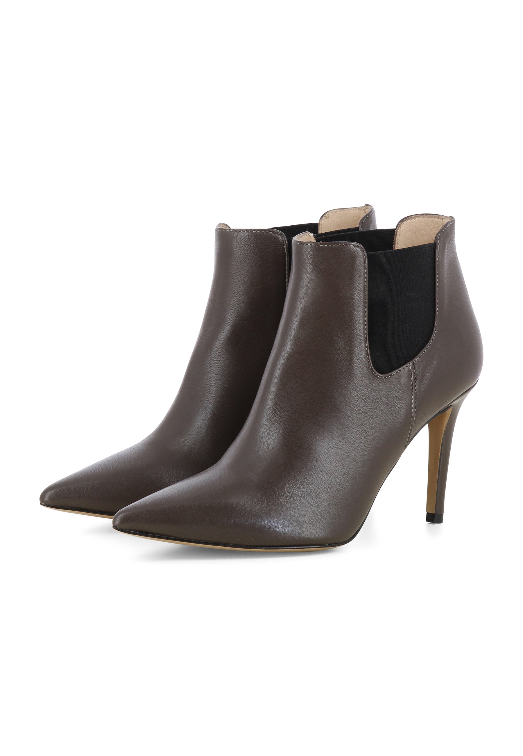NATALIA Damen Stiefelette  -  Glattleder Fango