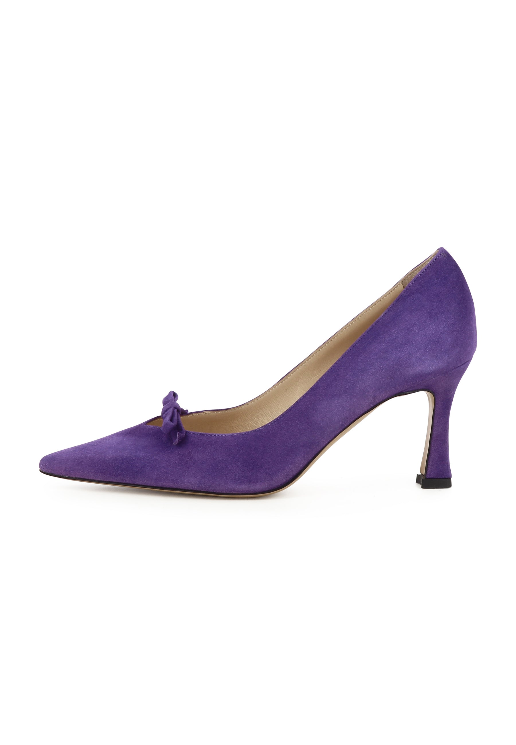 PENELOPE Damen Pumps  -  Rauleder Lila