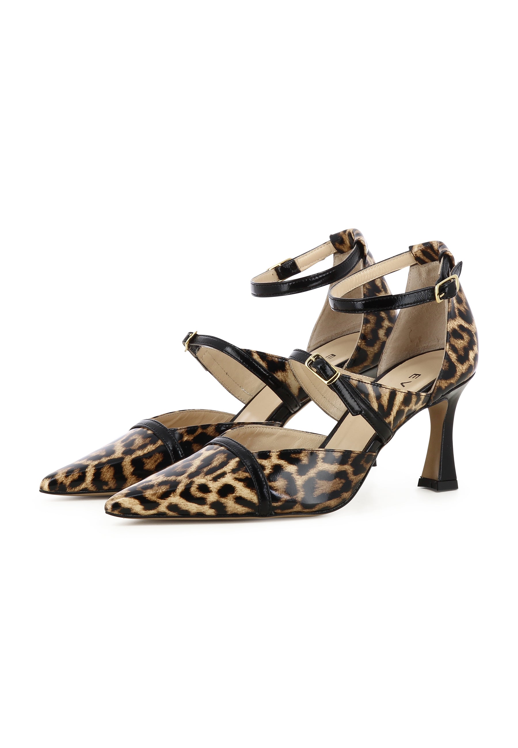PENELOPE Damen Pumps Halboffen  -  Rauleder Leo