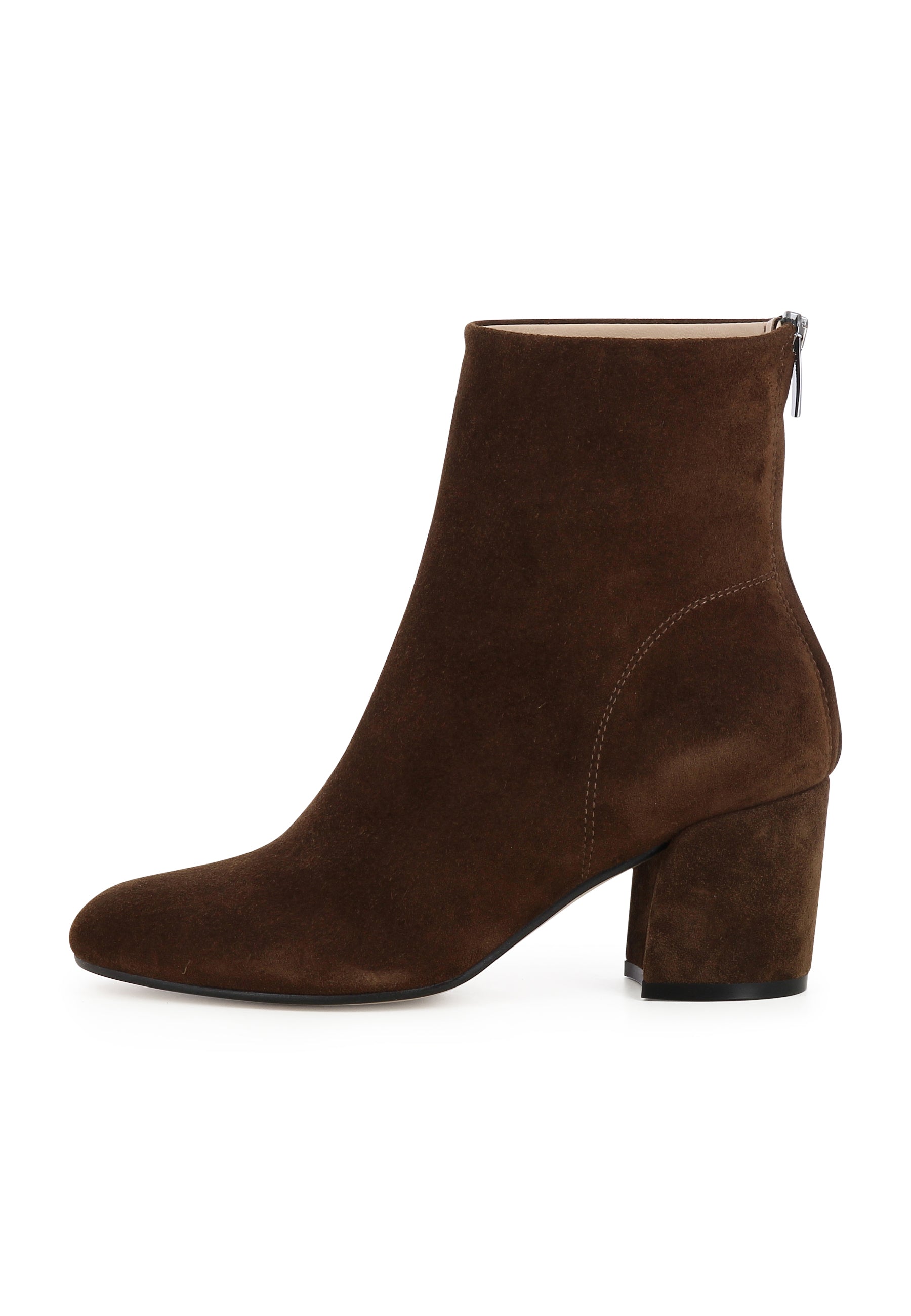 JENNY Damen Stiefelette  -  Rauleder Dunkelbraun