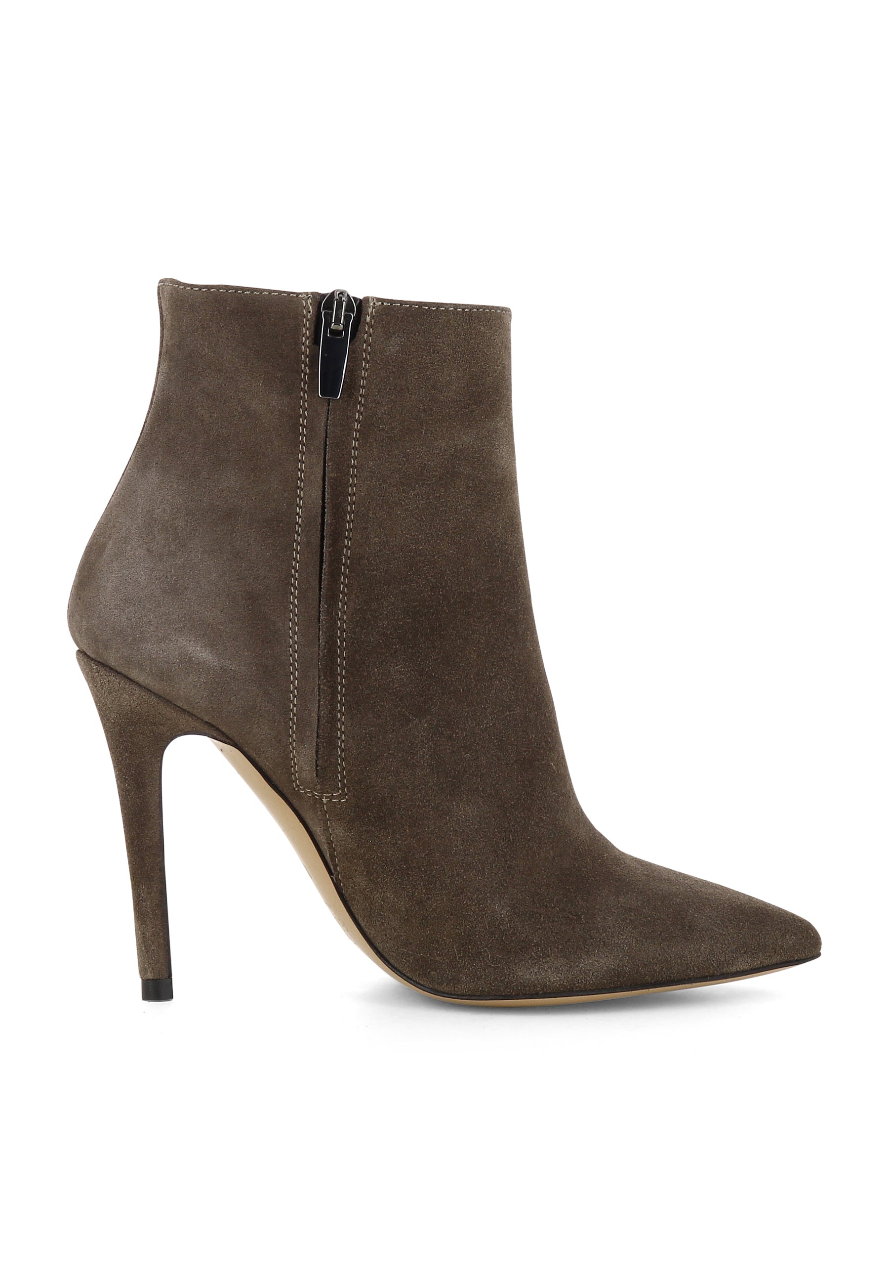 ALINA Damen Stiefelette  -  Rauleder Fango