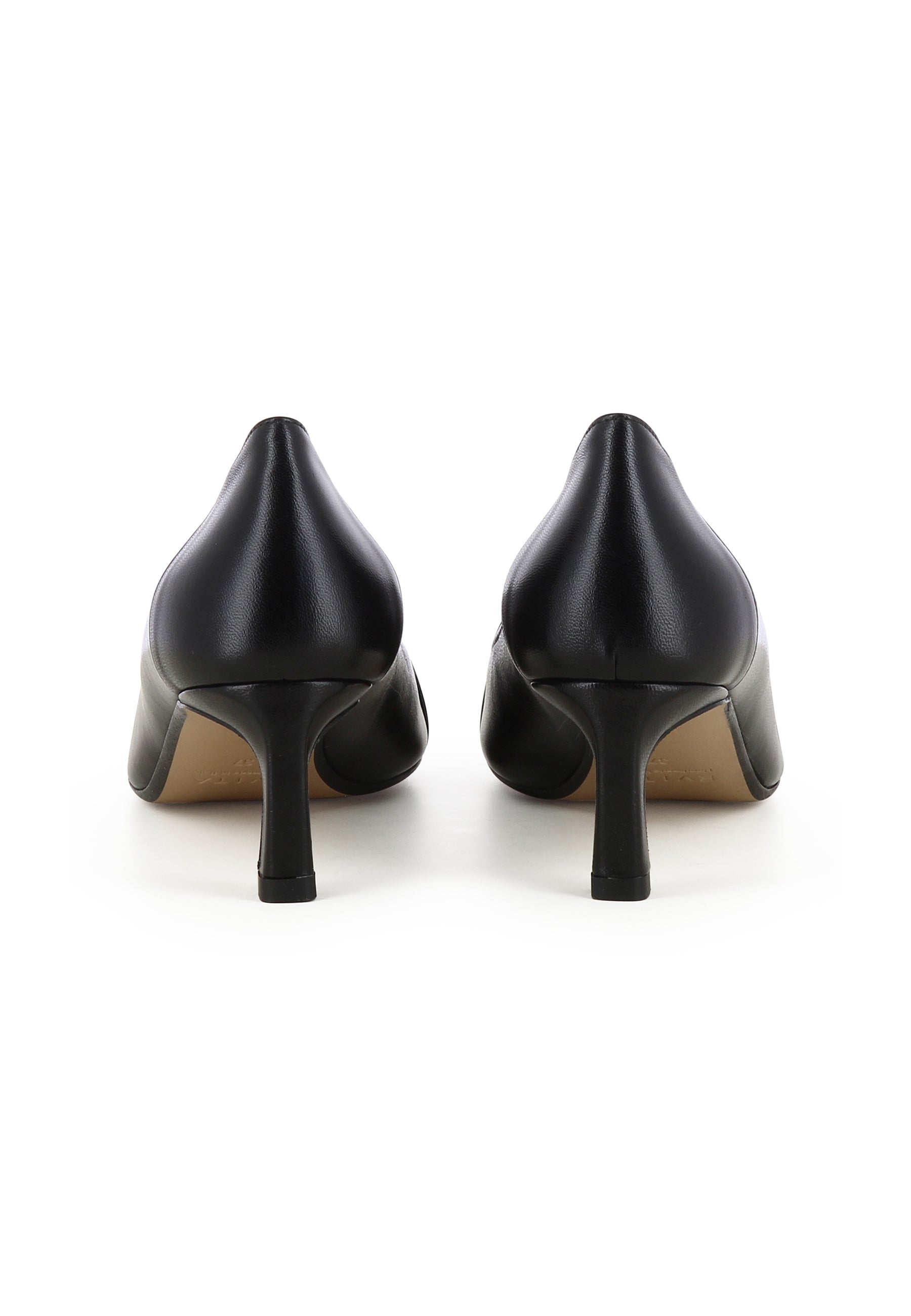 PERLA Damen Pumps  -  Glattleder Schwarz