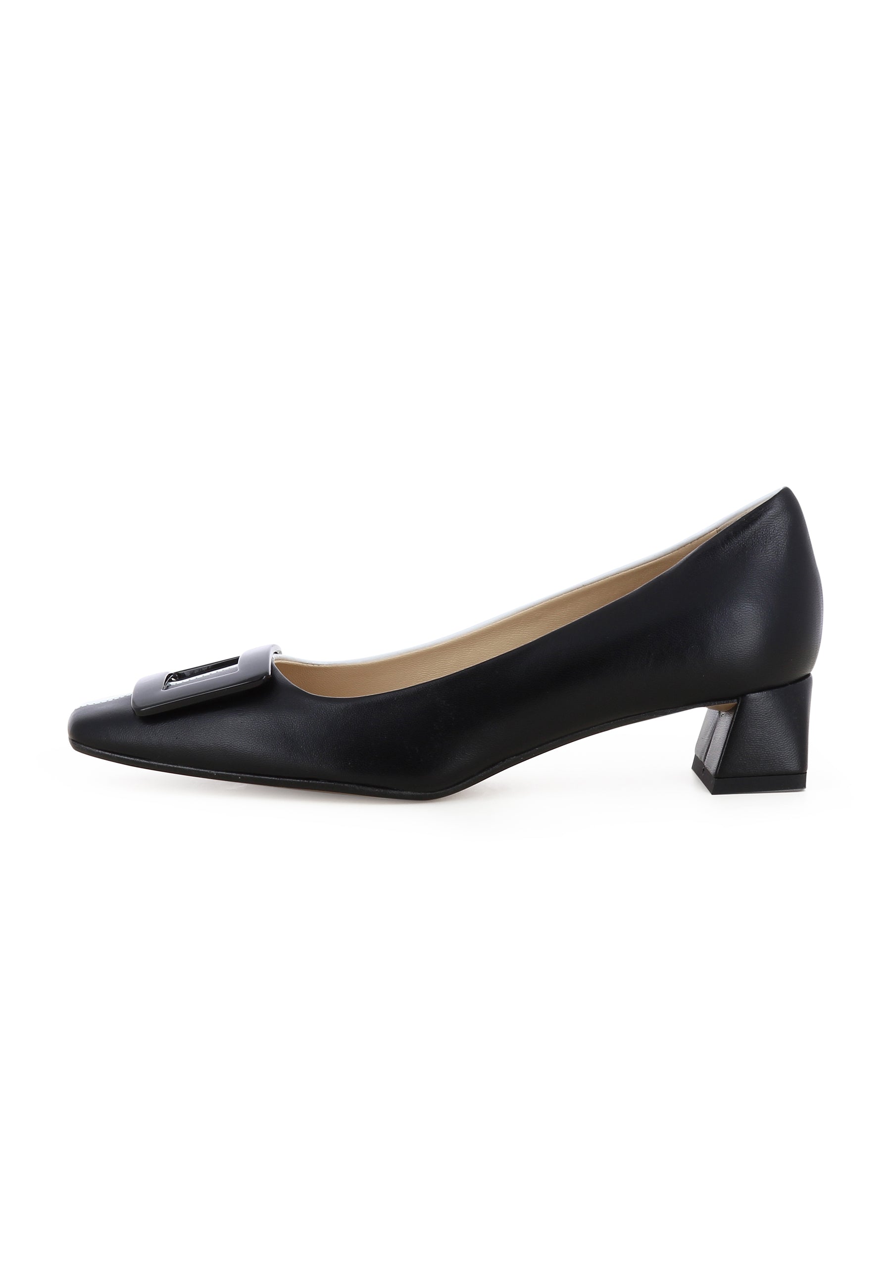 SABRINA Damen Pumps  - Schwarz/ Weiß
