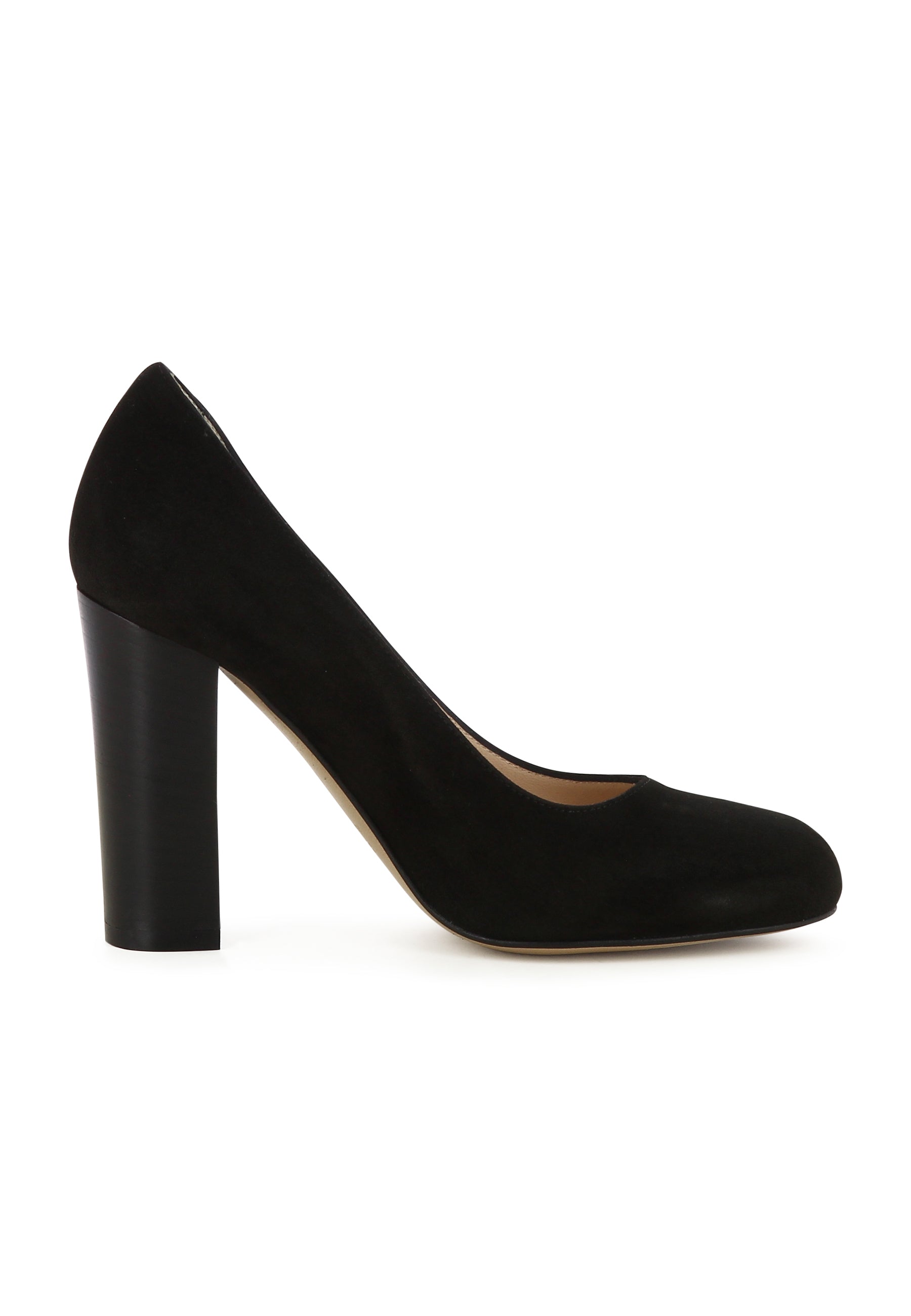 CRISTINA Damen Pumps  -  Rauleder Schwarz