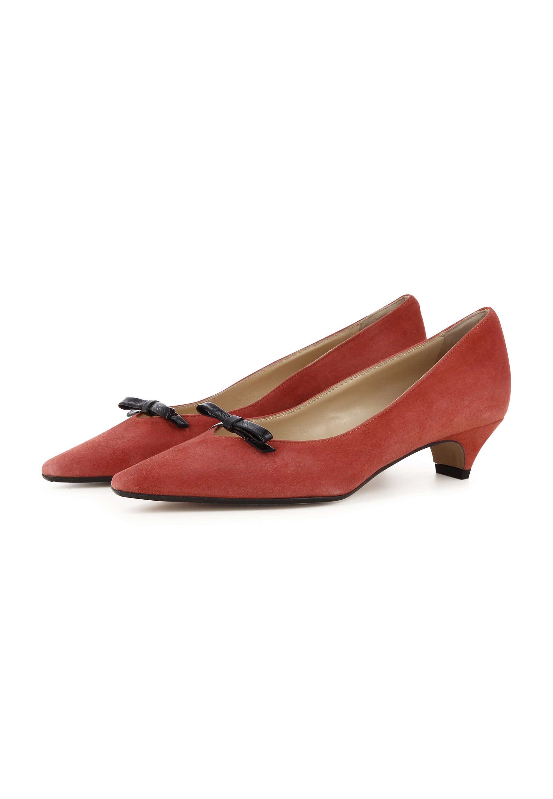 BARBARA Damen Pumps  -  Rauleder Orange