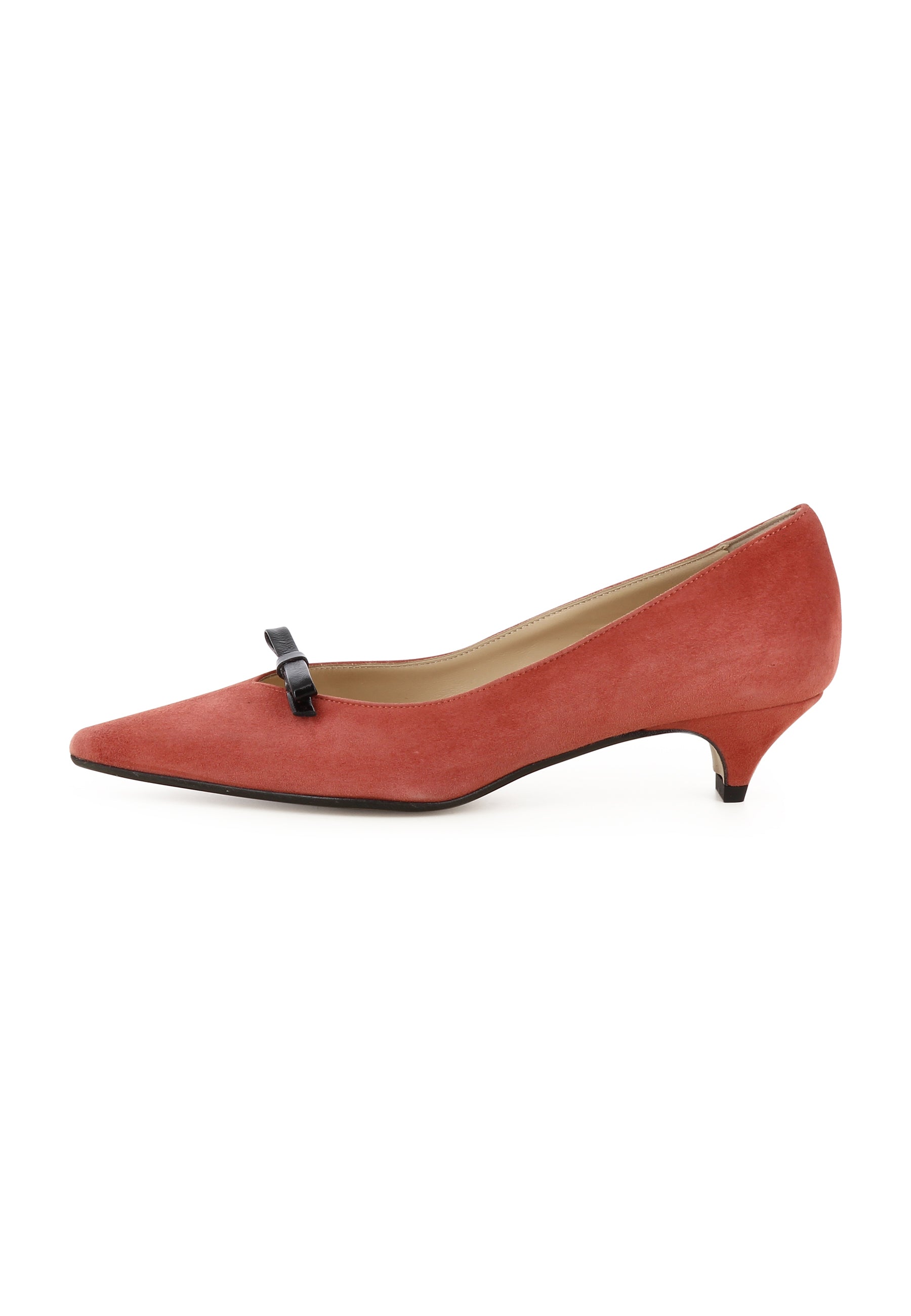 BARBARA Damen Pumps  -  Rauleder Orange
