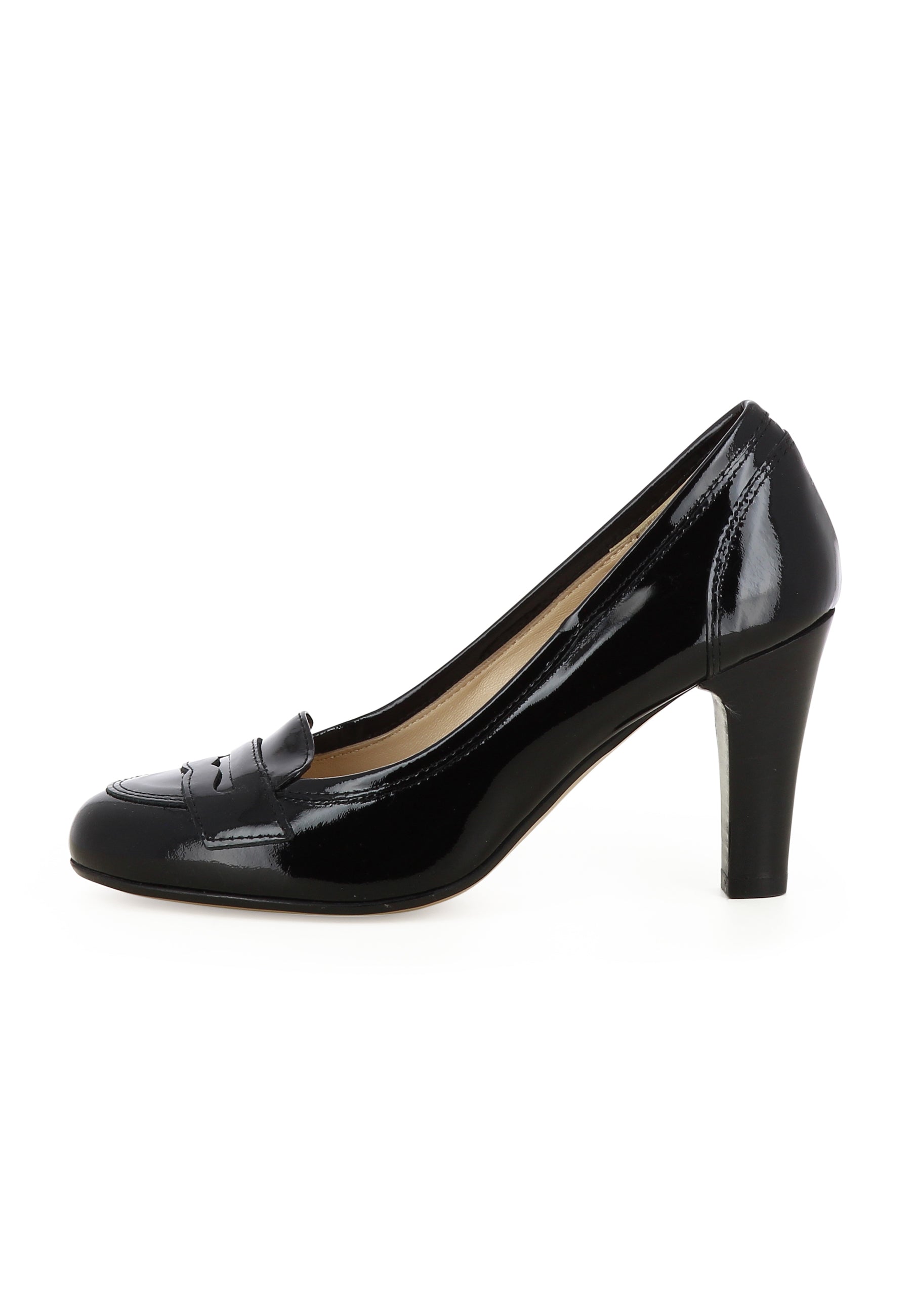 MARIA Damen Pumps  -  Lackleder Schwarz