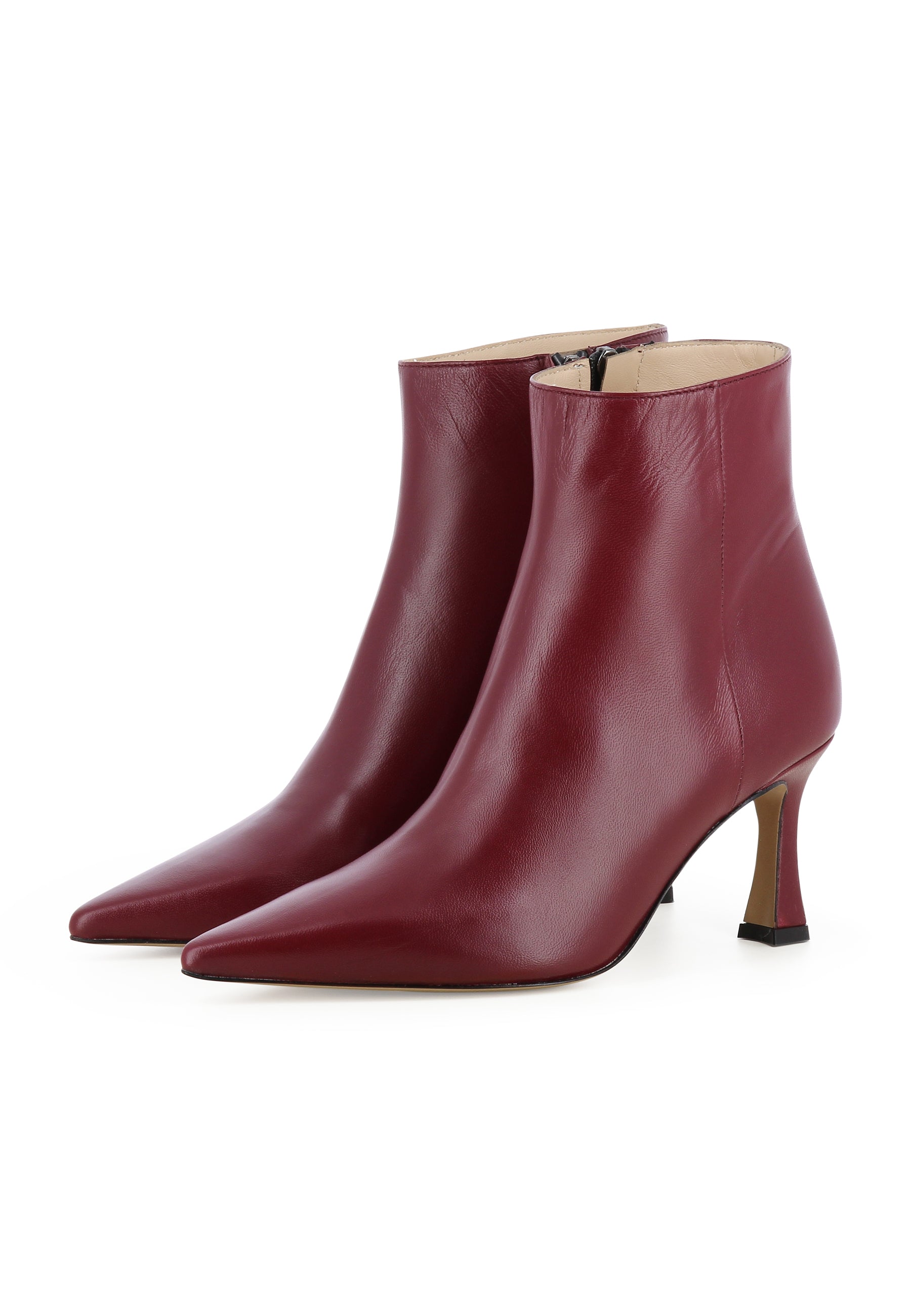 PENELOPE Damen Stiefelette  -  Glattleder Bordeaux
