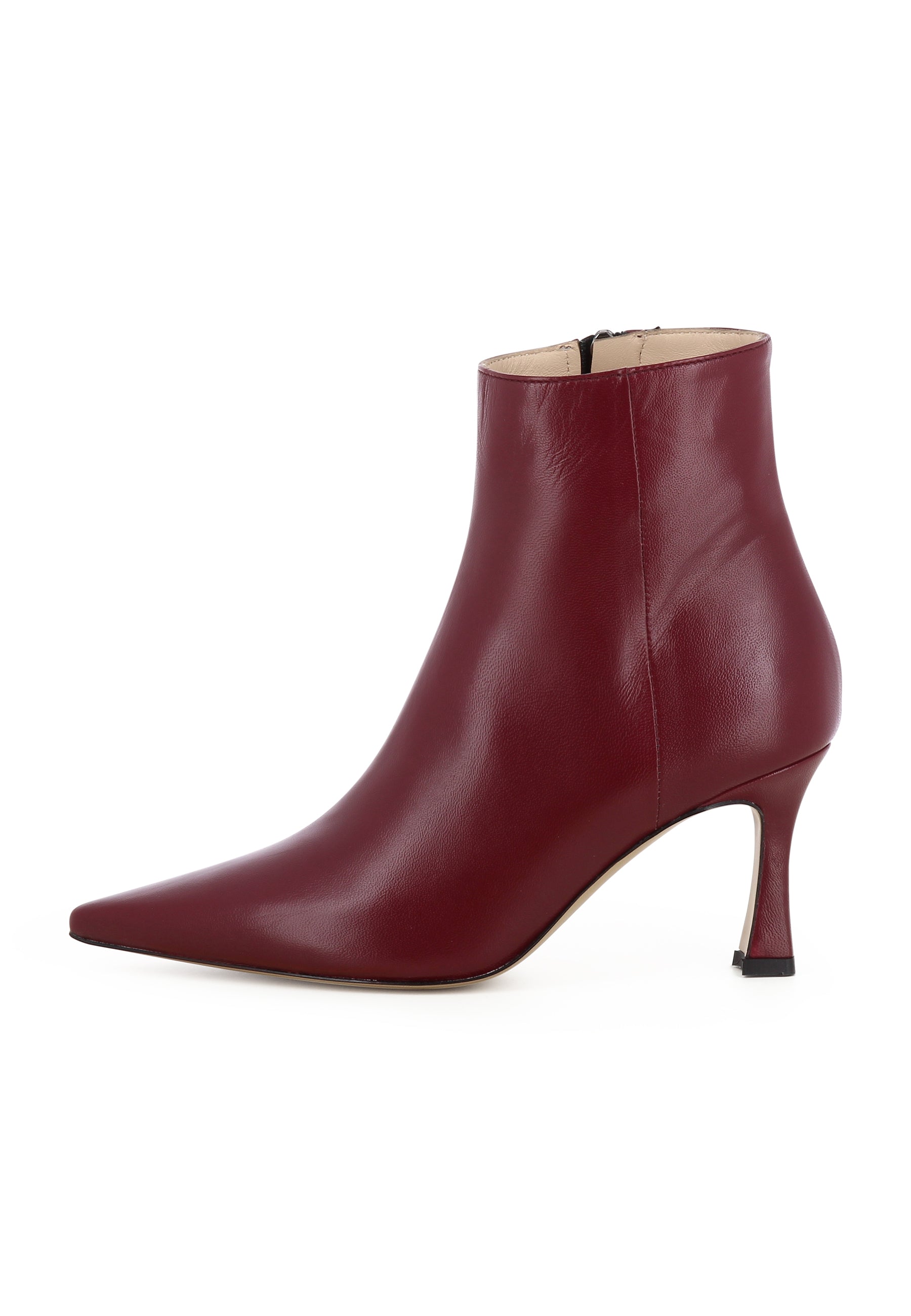 PENELOPE Damen Stiefelette  -  Glattleder Bordeaux