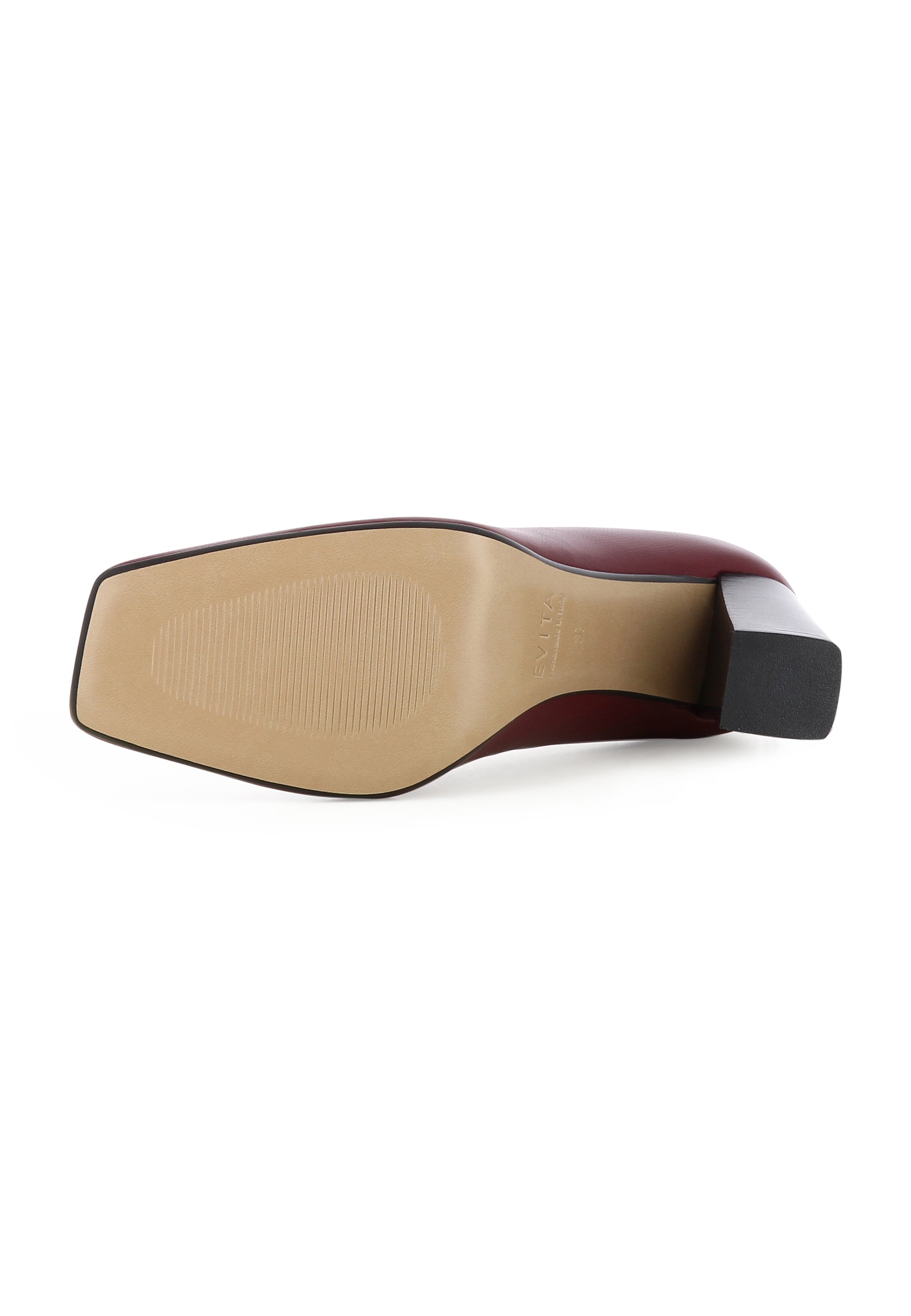 IRENE women's pumps - smooth leather Bordeaux