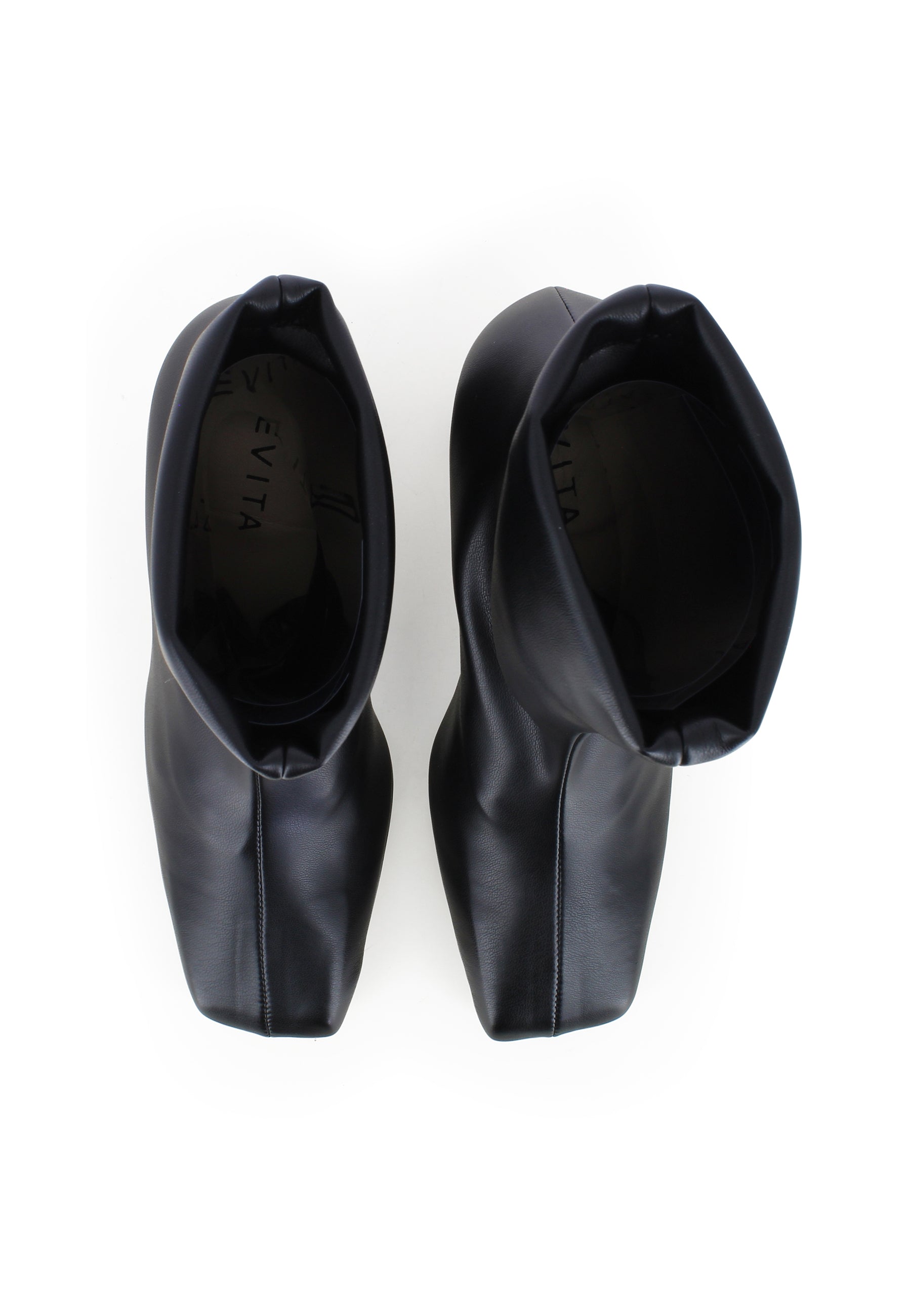 IRENE women's ankle boots - smooth leather black