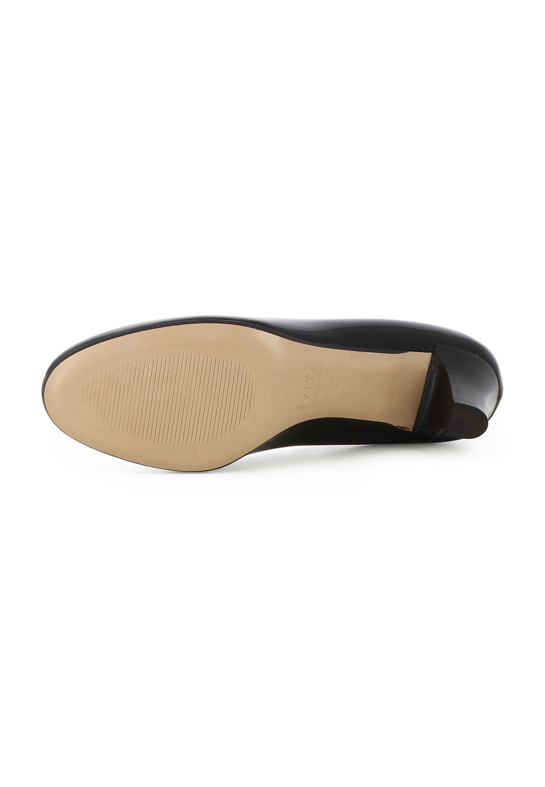 GIUSY women's pumps - patent leather black