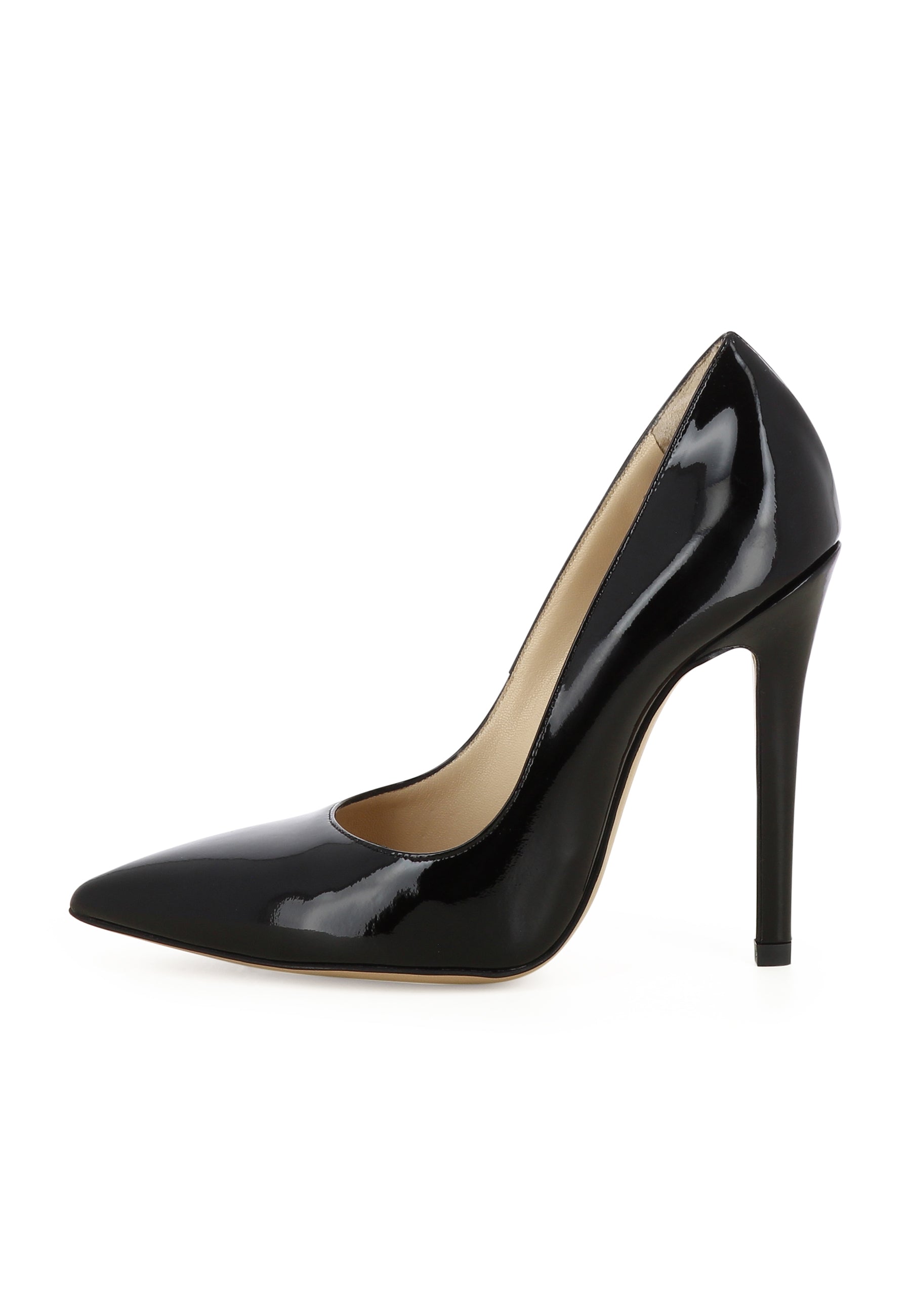 LISA Damen Pumps  -  Lackleder Schwarz