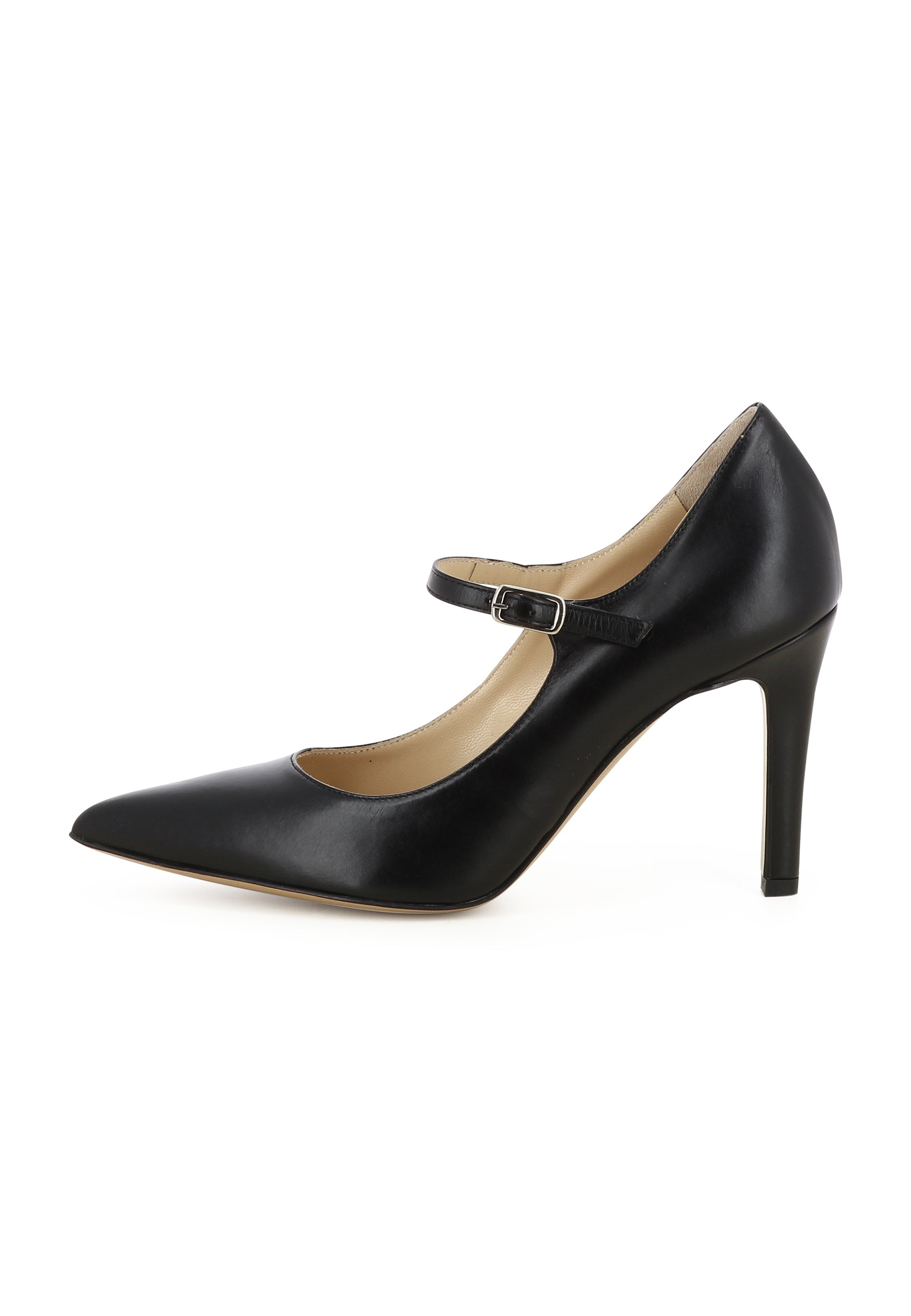 ILARIA Damen Pumps  -  Glattleder Schwarz