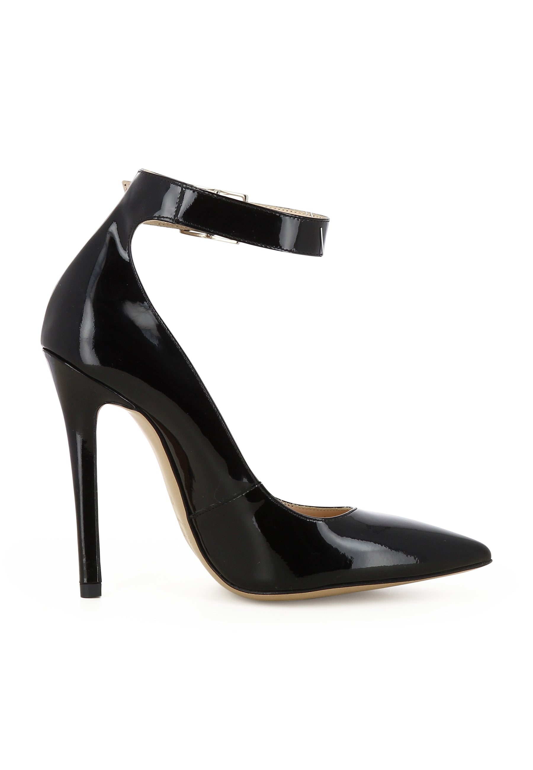 LISA Damen Pumps  -  Lackleder Schwarz