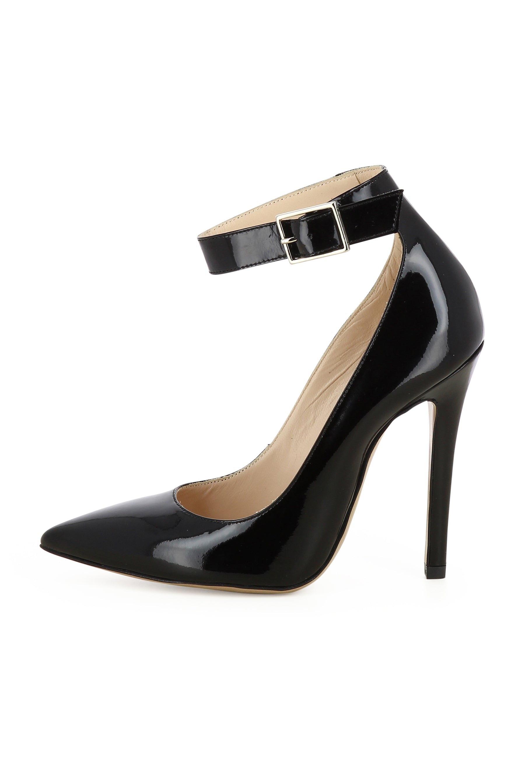 LISA Damen Pumps  -  Lackleder Schwarz