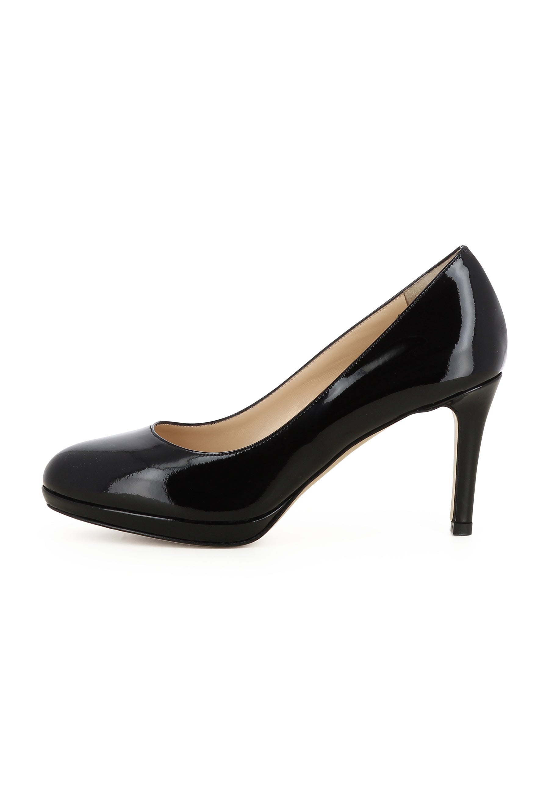 BIANCA Damen Pumps  -  Lackleder Schwarz