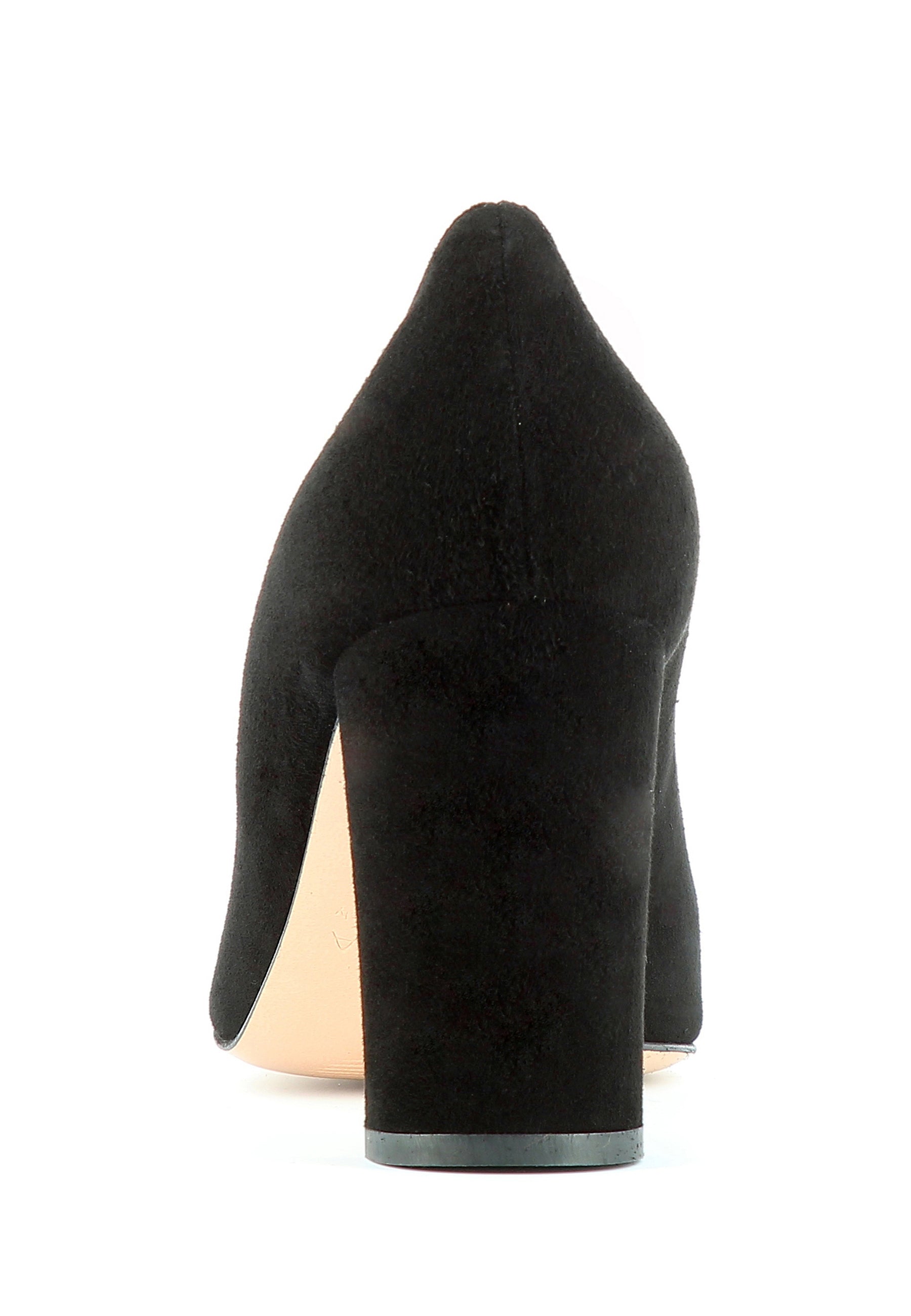 JESSICA Damen Pumps  -  Rauleder Schwarz