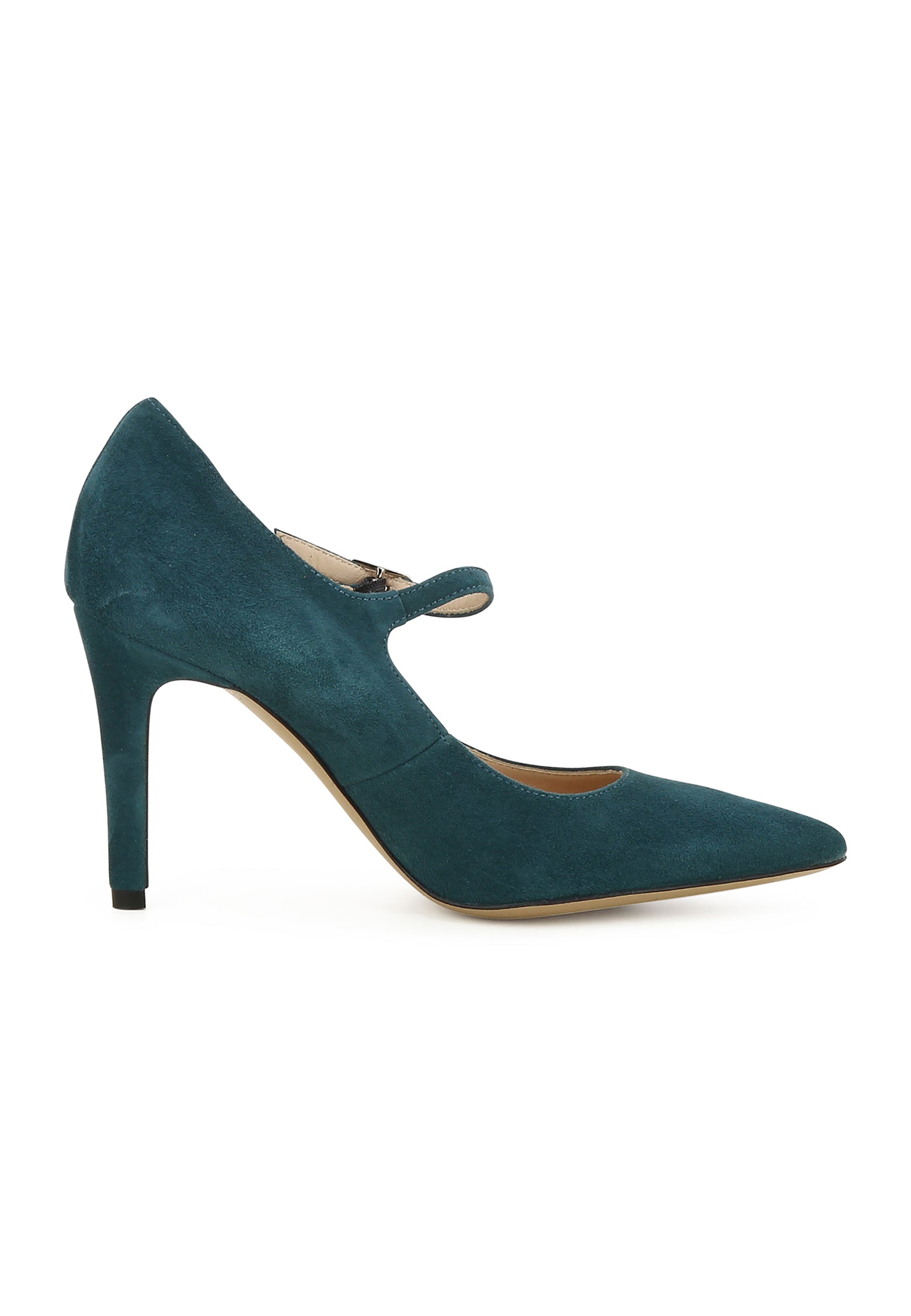 ILARIA Damen Pumps  -  Rauleder Petrol