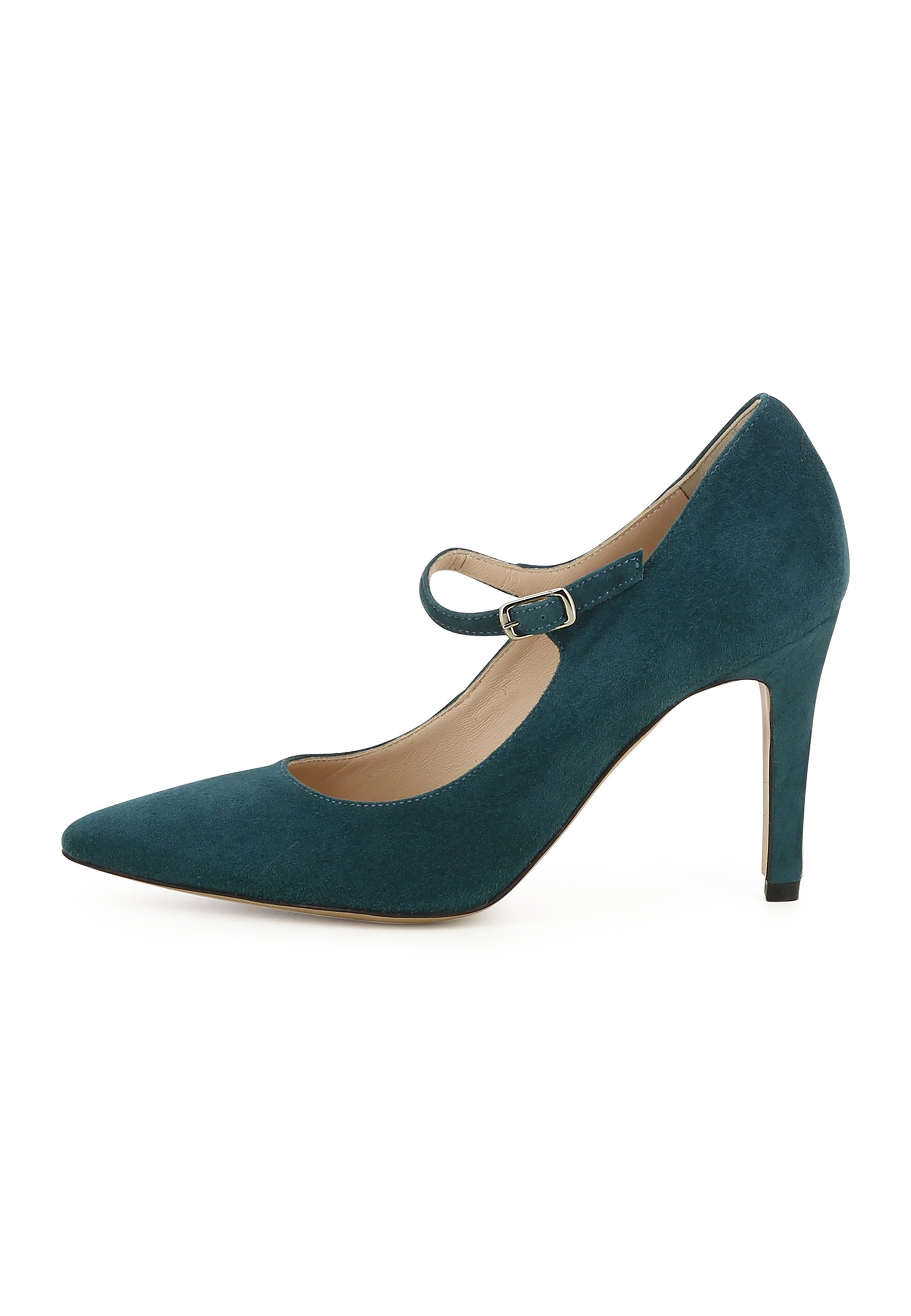 ILARIA Damen Pumps  -  Rauleder Petrol
