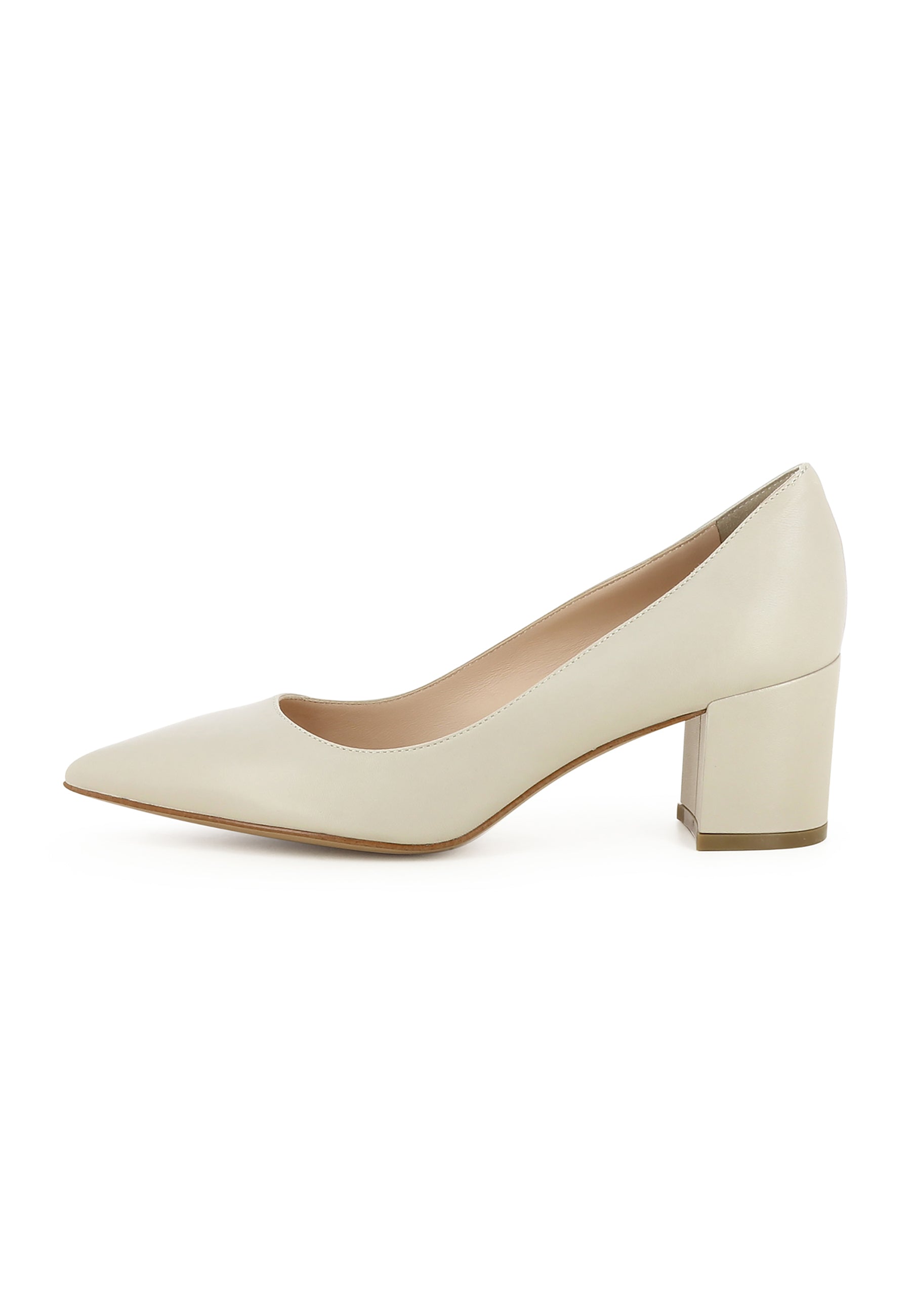ROMINA Damen Pumps  -  Glattleder Creme