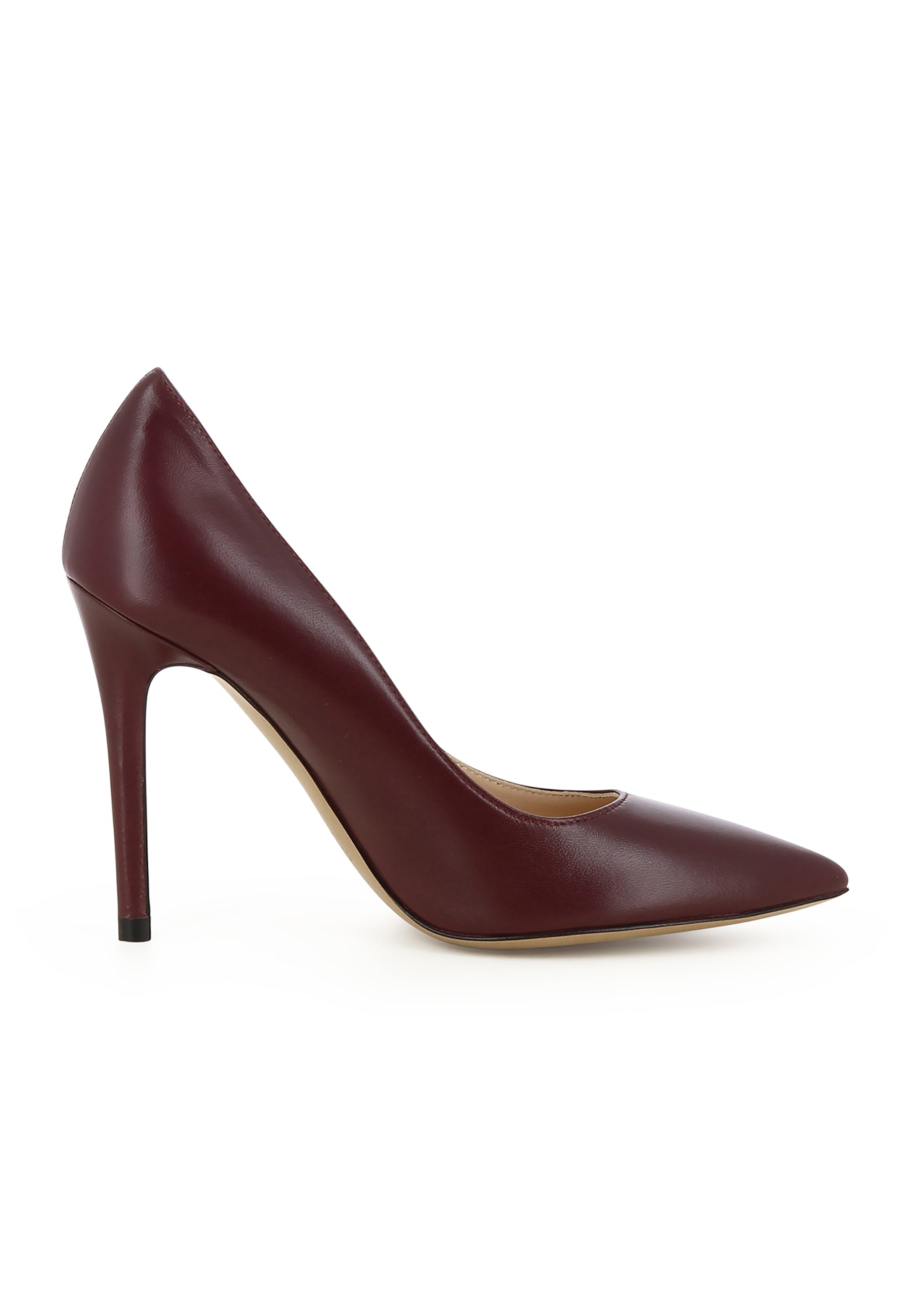 ALINA Damen Pumps  -  Glattleder Bordeaux