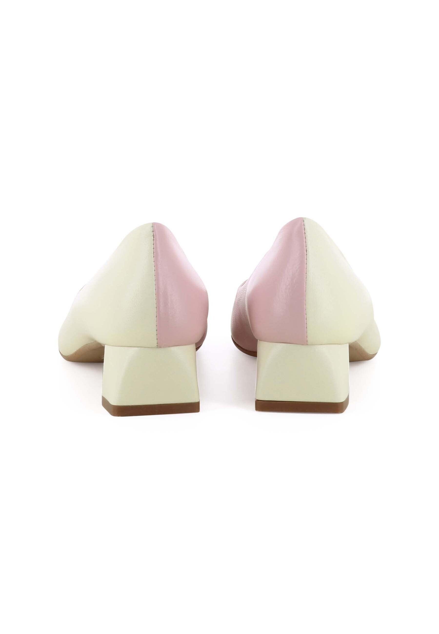 SABRINA Damen Pumps  -  Glattleder Zweifarbig