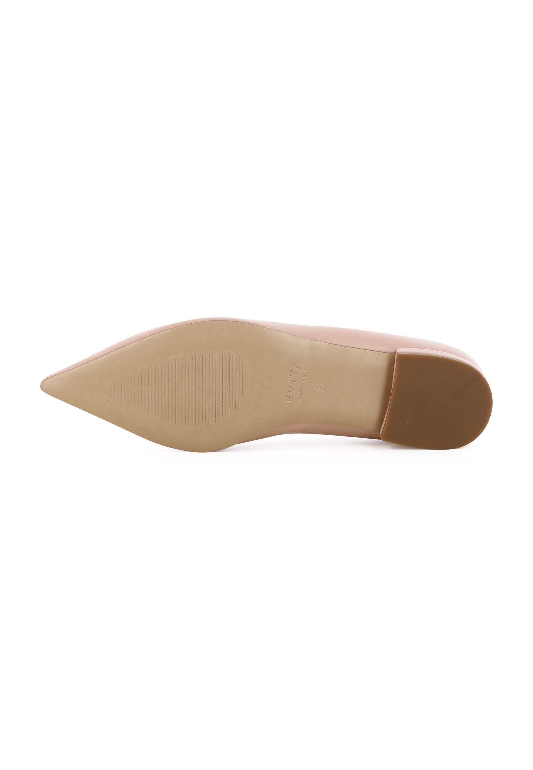 SONIA Damen Pumps  -  Glattleder Altrosa