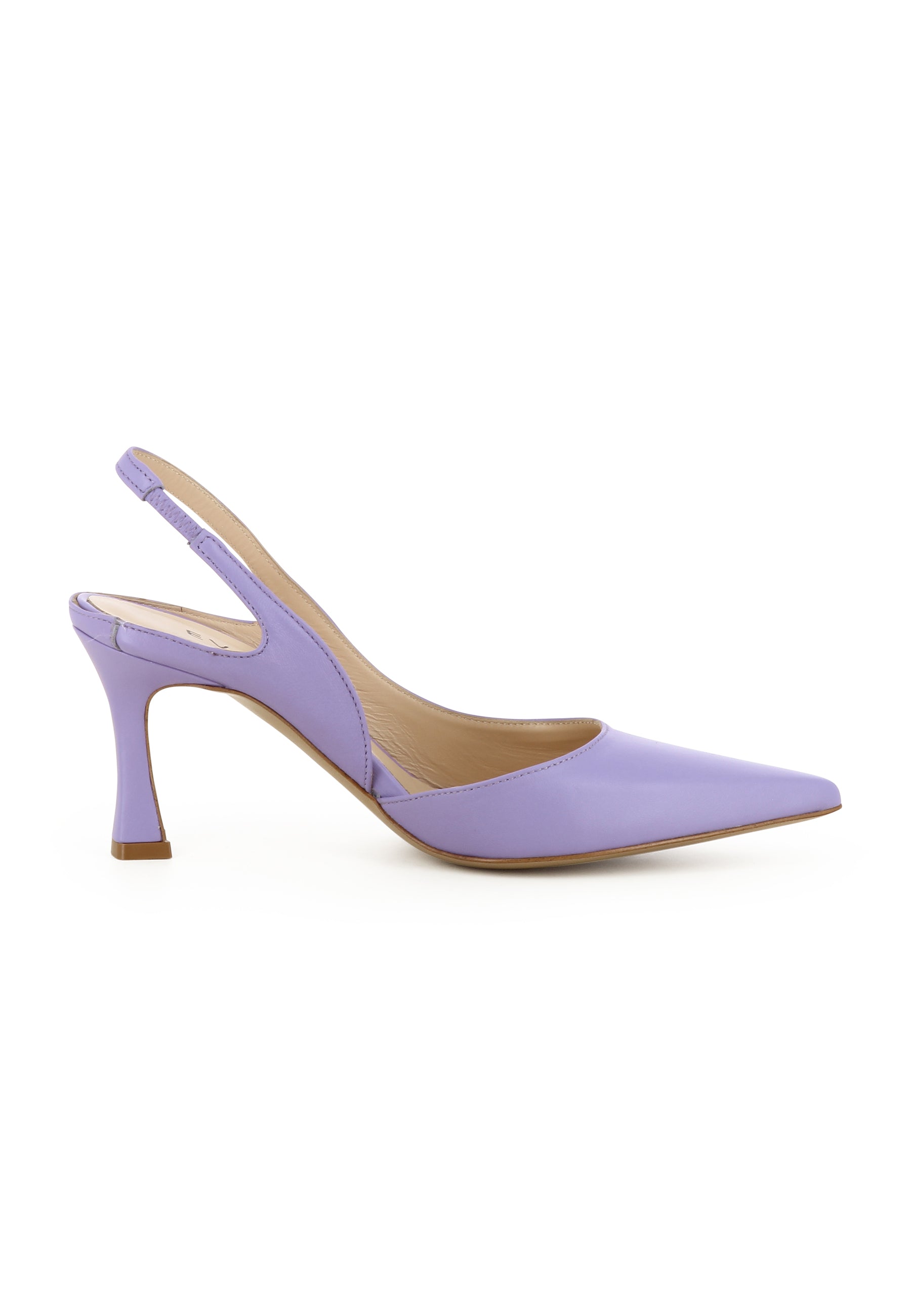 PENELOPE Damen Sling Pumps  -  Glattleder Lila
