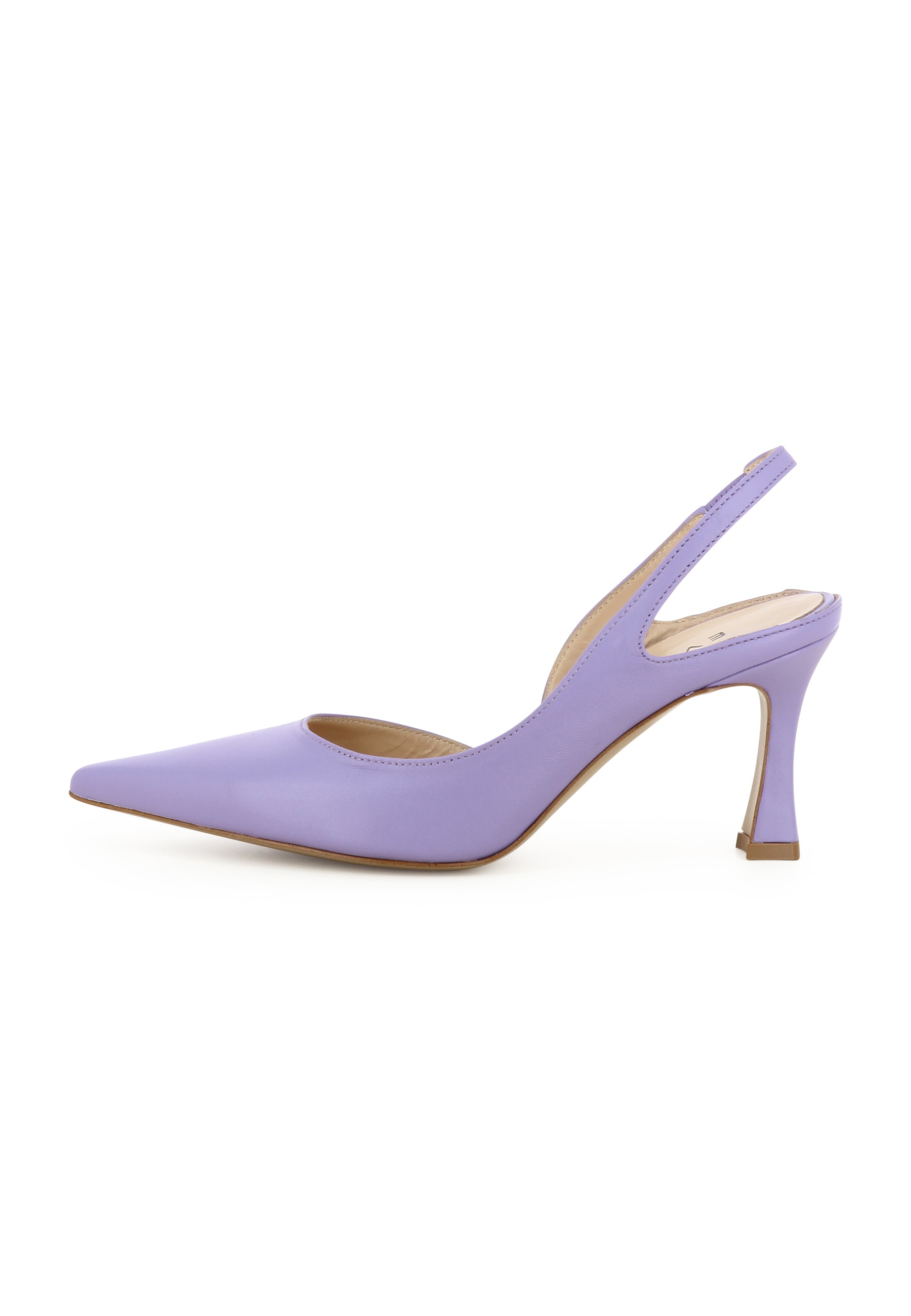 PENELOPE Damen Sling Pumps  -  Glattleder Lila