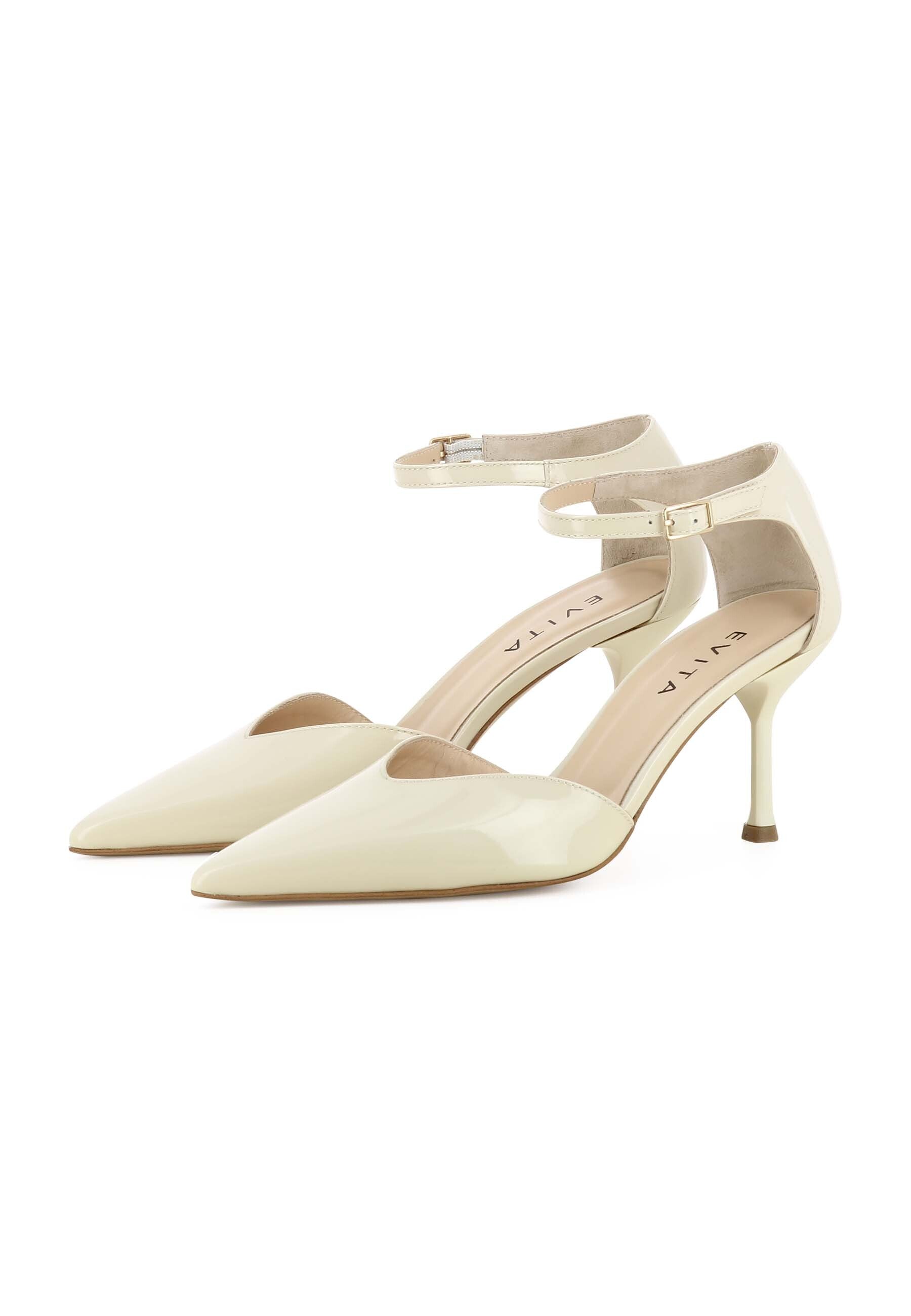 PENELOPE Damen Pumps Halboffen  -  Lackleder Beige
