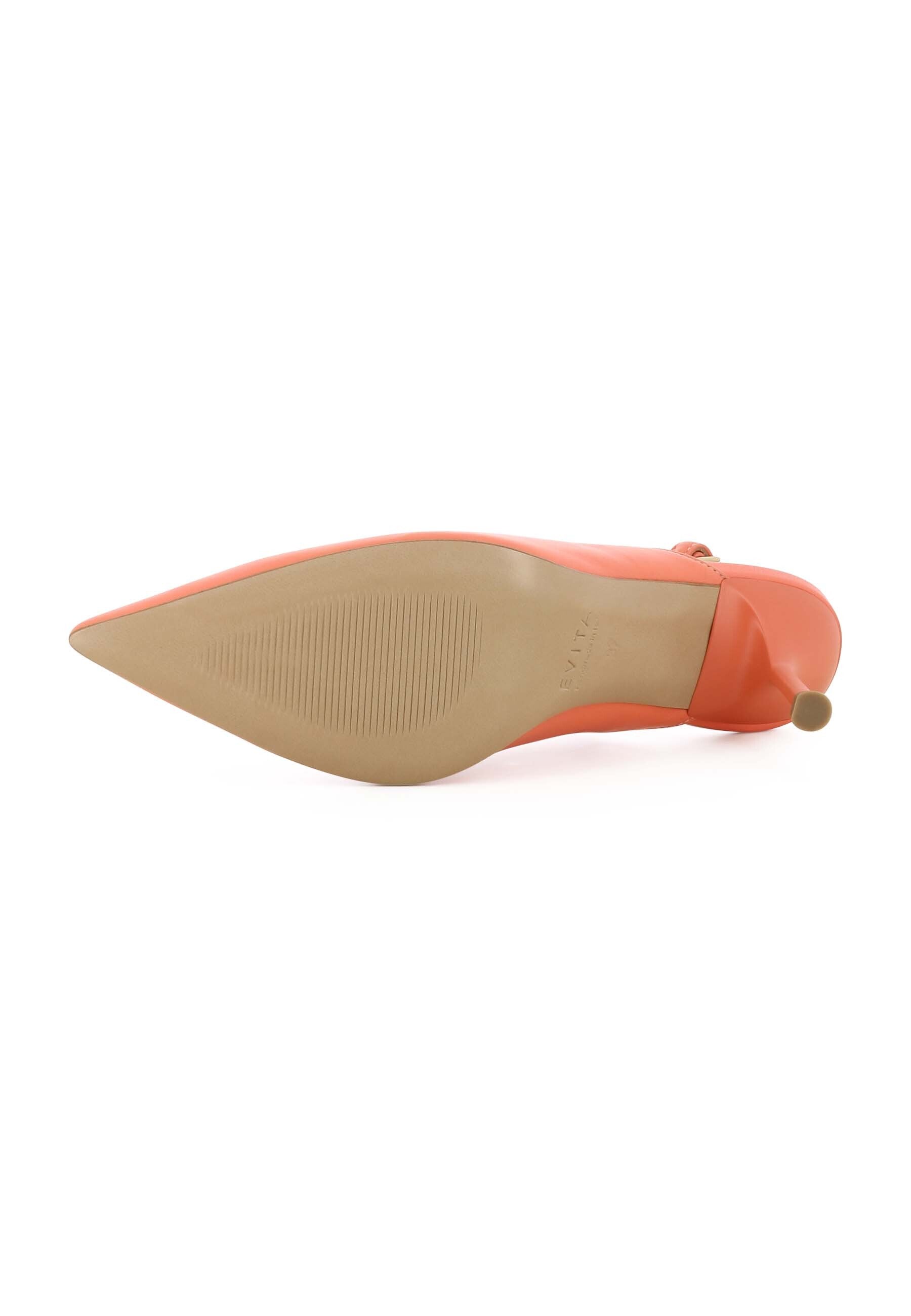 PENELOPE Damen Sling Pumps  -  Glattleder Coralle