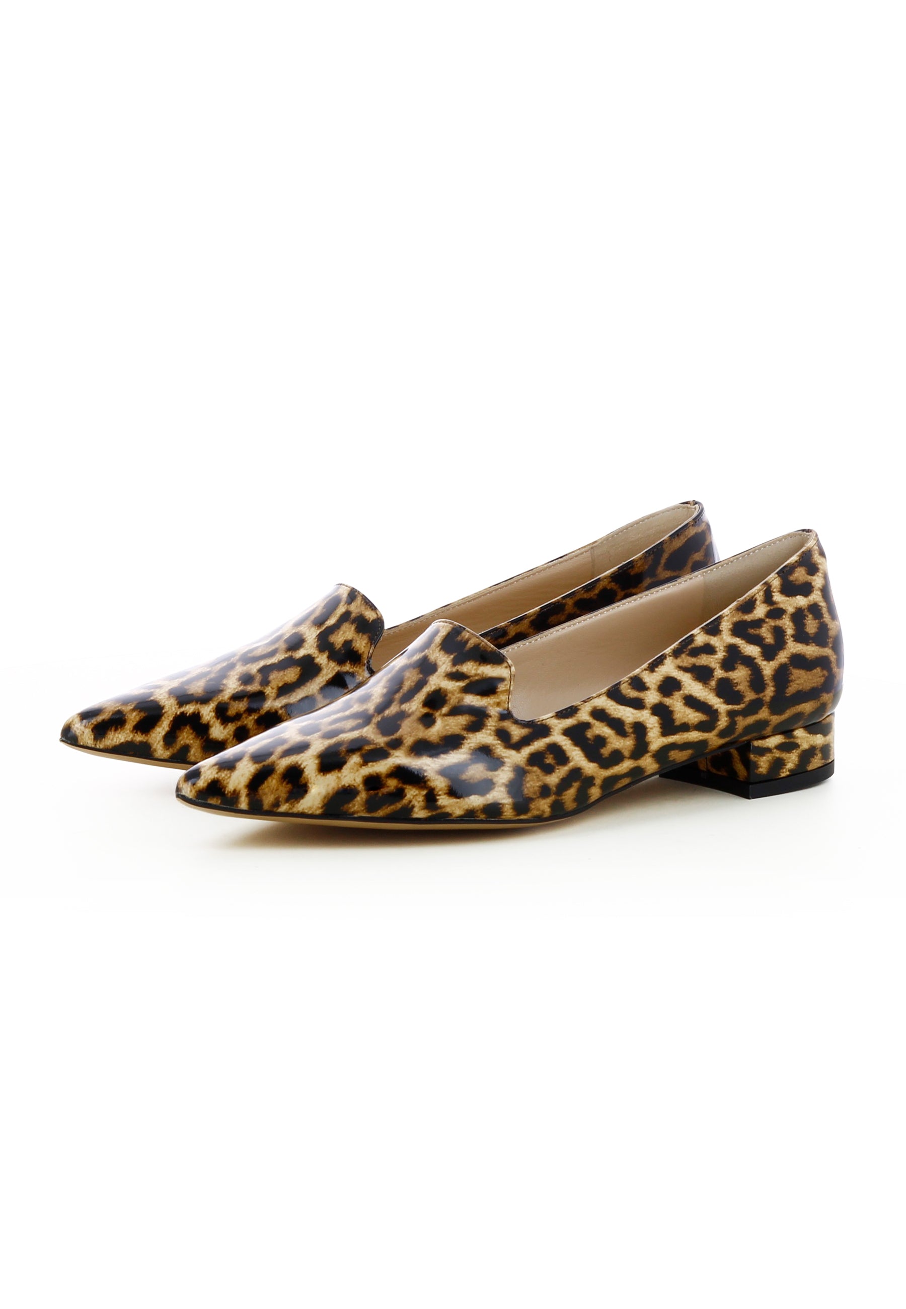FRANCA Damen Slipper  -  Lackleder Leo