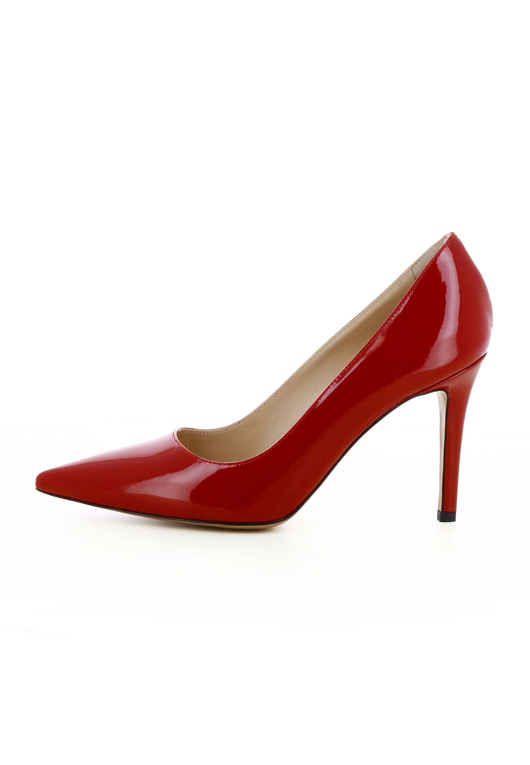 NATALIA Damen Pumps  -  Lackleder Rot