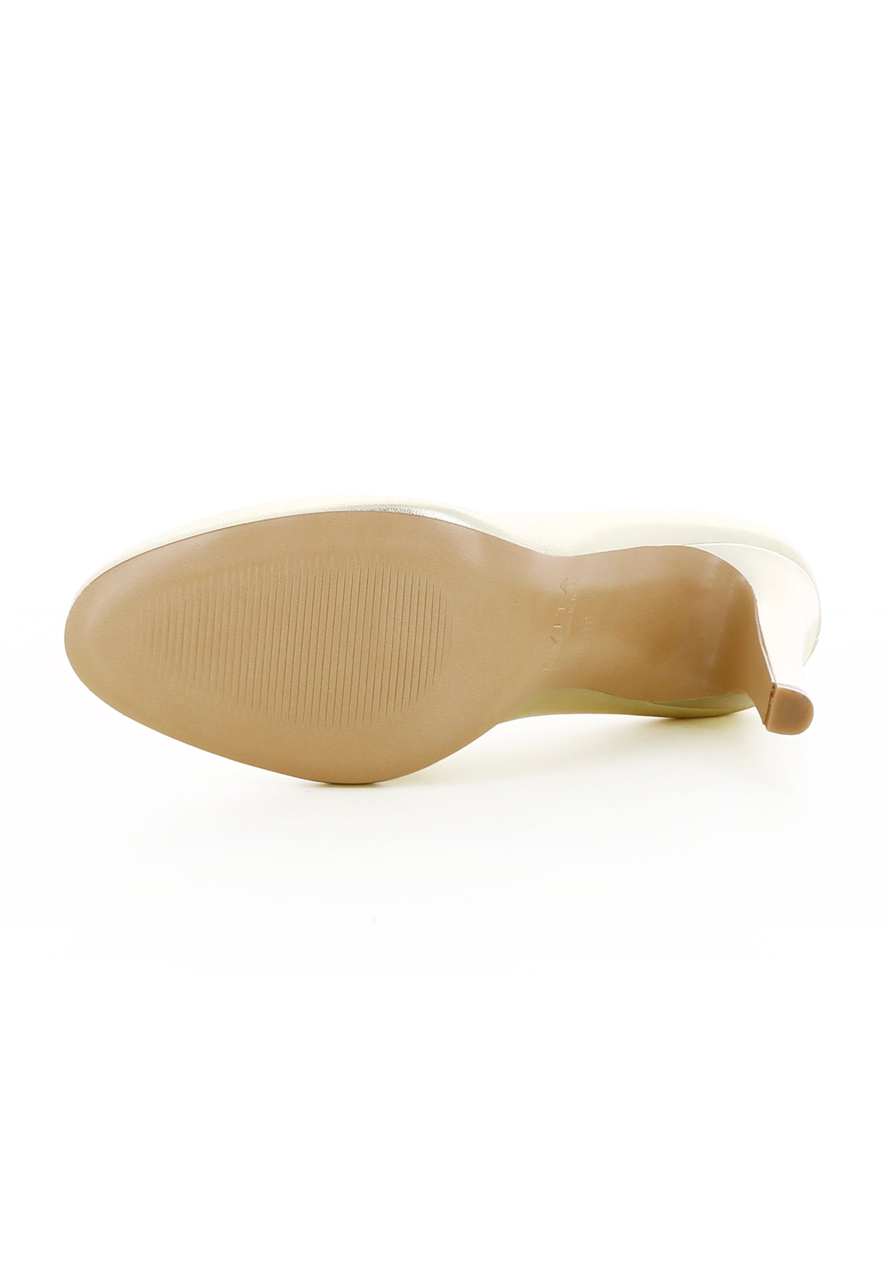 CRISTINA Damen Pumps  -  Glattleder Gold