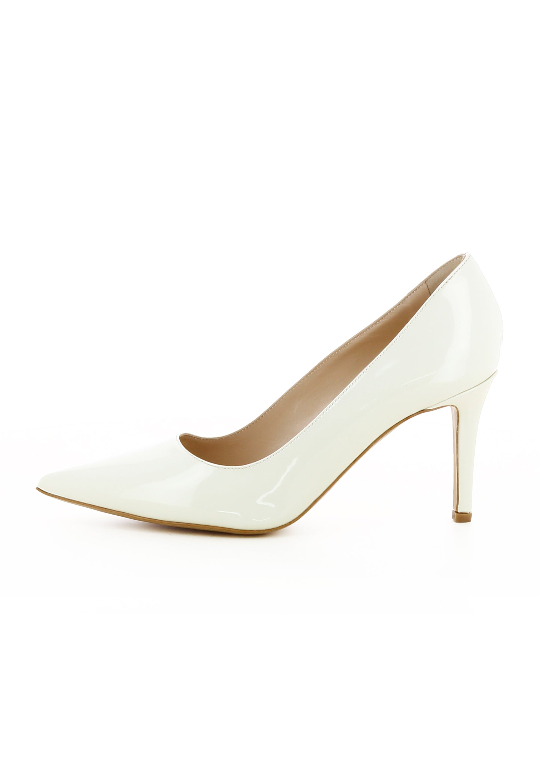 JESSICA Damen Pumps  -  Lackleder Creme