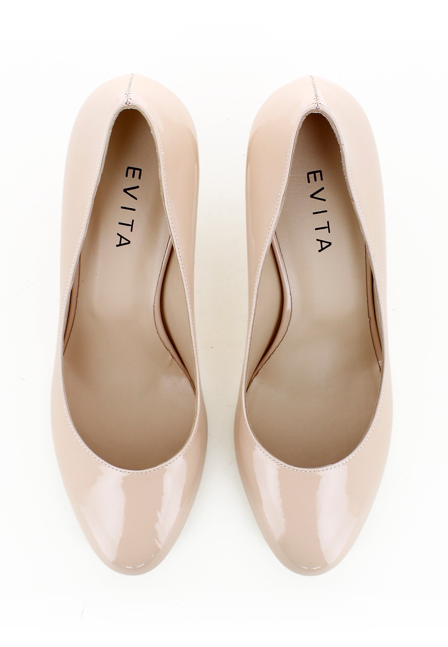 BIANCA Damen Pumps  -  Lackleder Altrosa