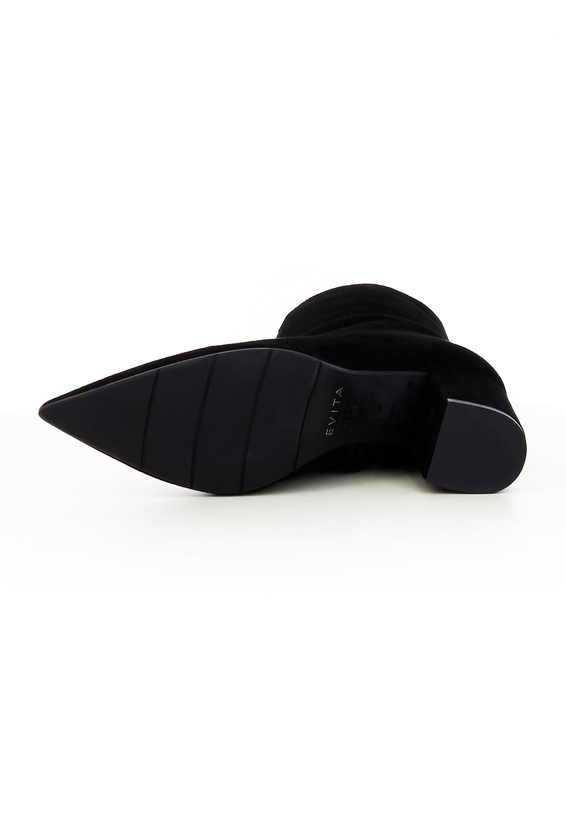 PENELOPE Damen Stiefelette  -  Rauleder Schwarz